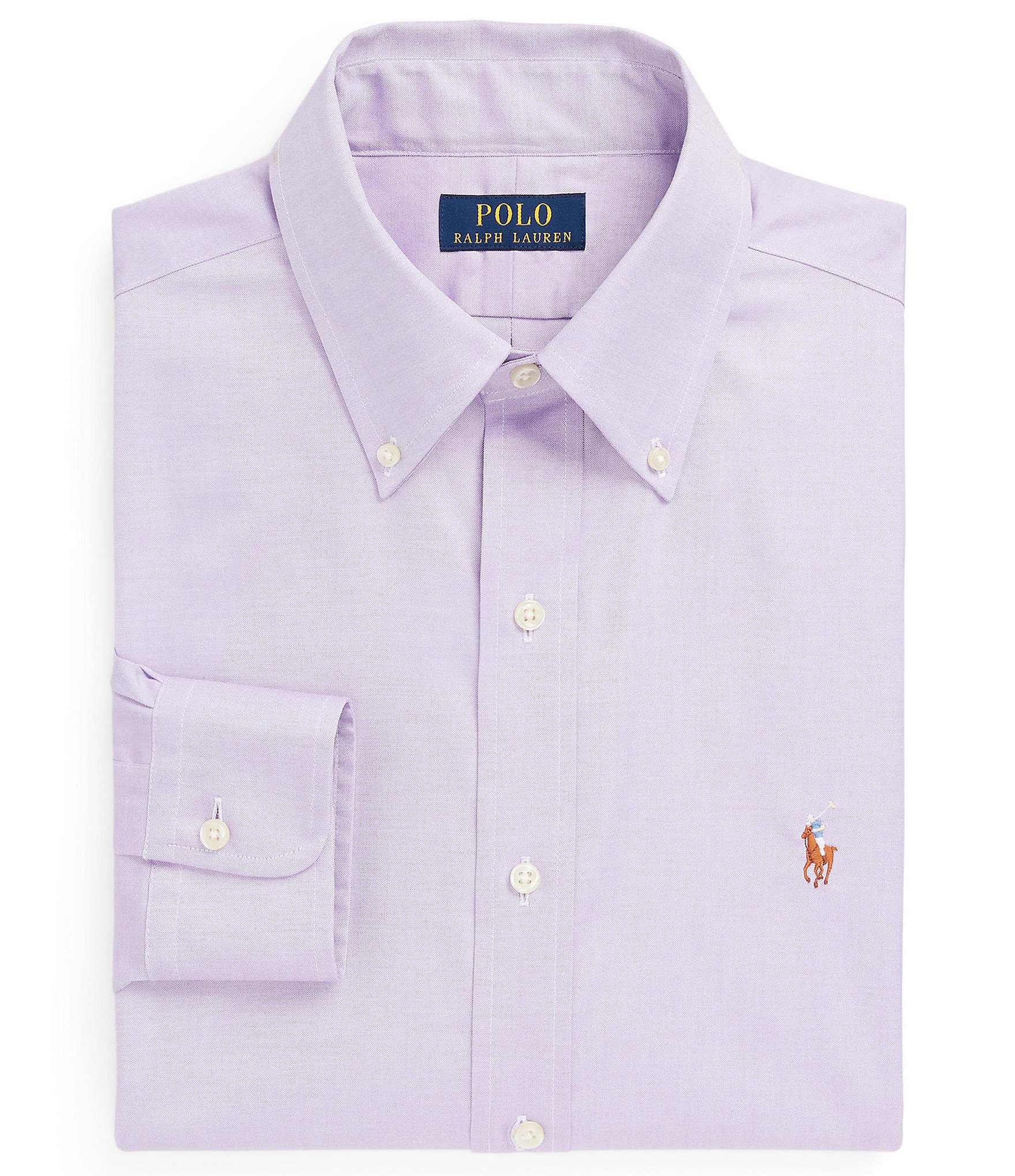 Polo Ralph Lauren Classic Fit Button-Down Collar Solid Oxford Dress Shirt