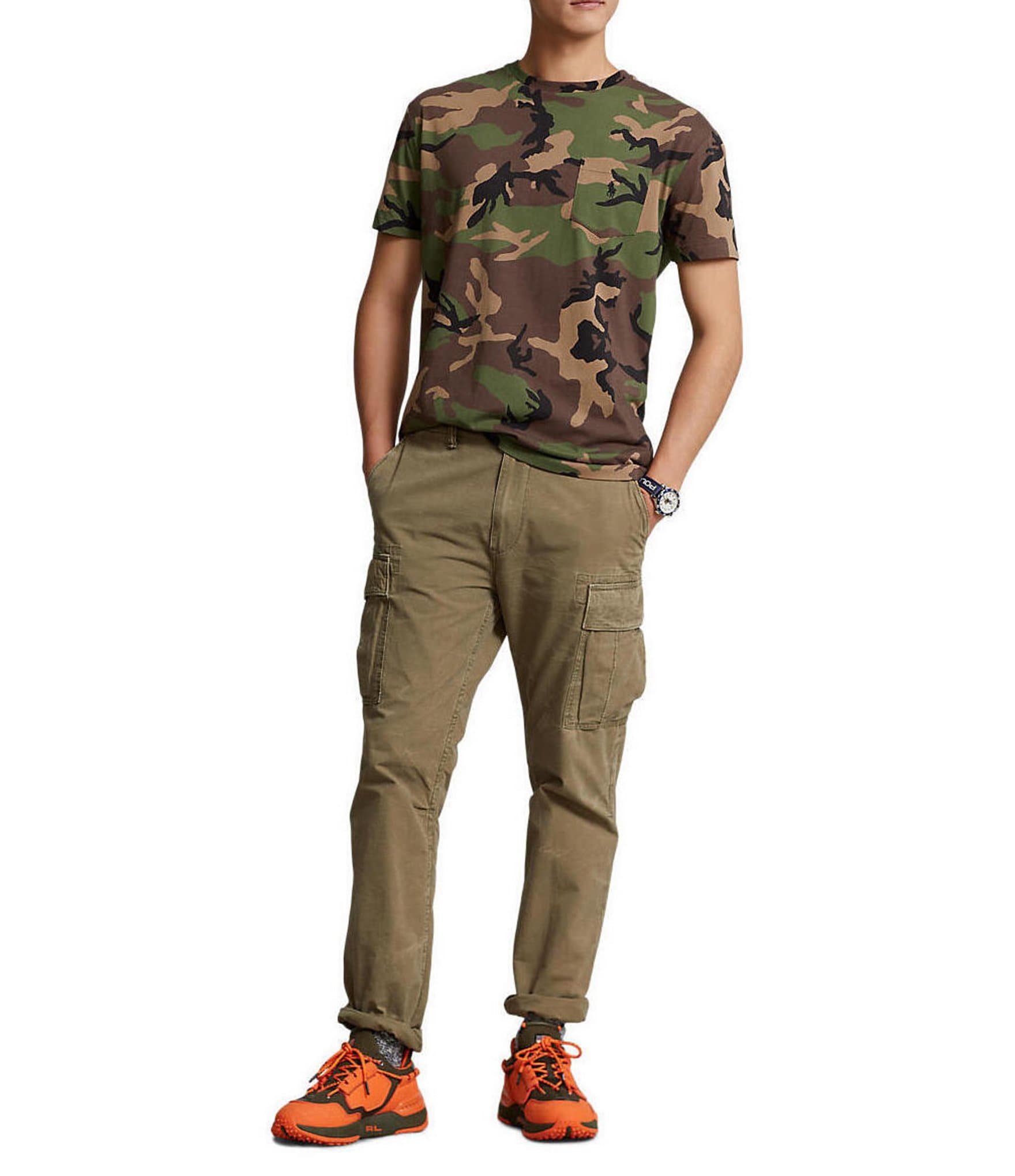 Polo Ralph Lauren Classic-Fit Camo Short-Sleeve Pocket T-Shirt