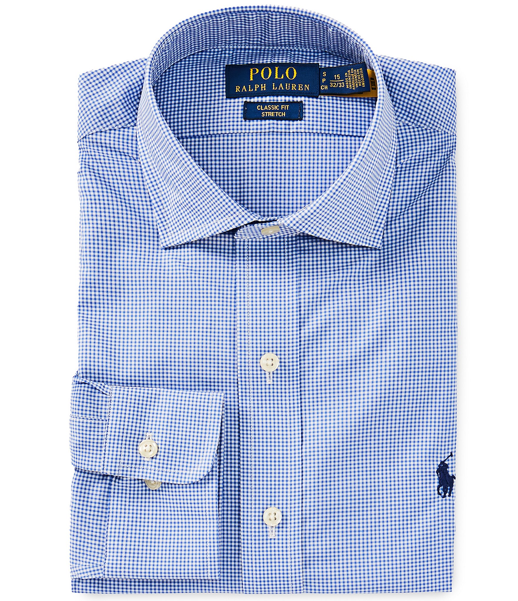 Polo Ralph Lauren Classic Fit Checked Poplin Shirt