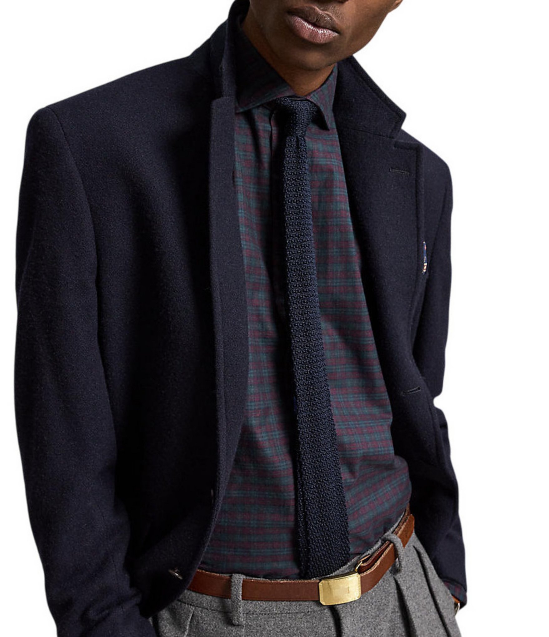 Polo Ralph Lauren Classic Fit Checked Twill Long Sleeve Woven Shirt
