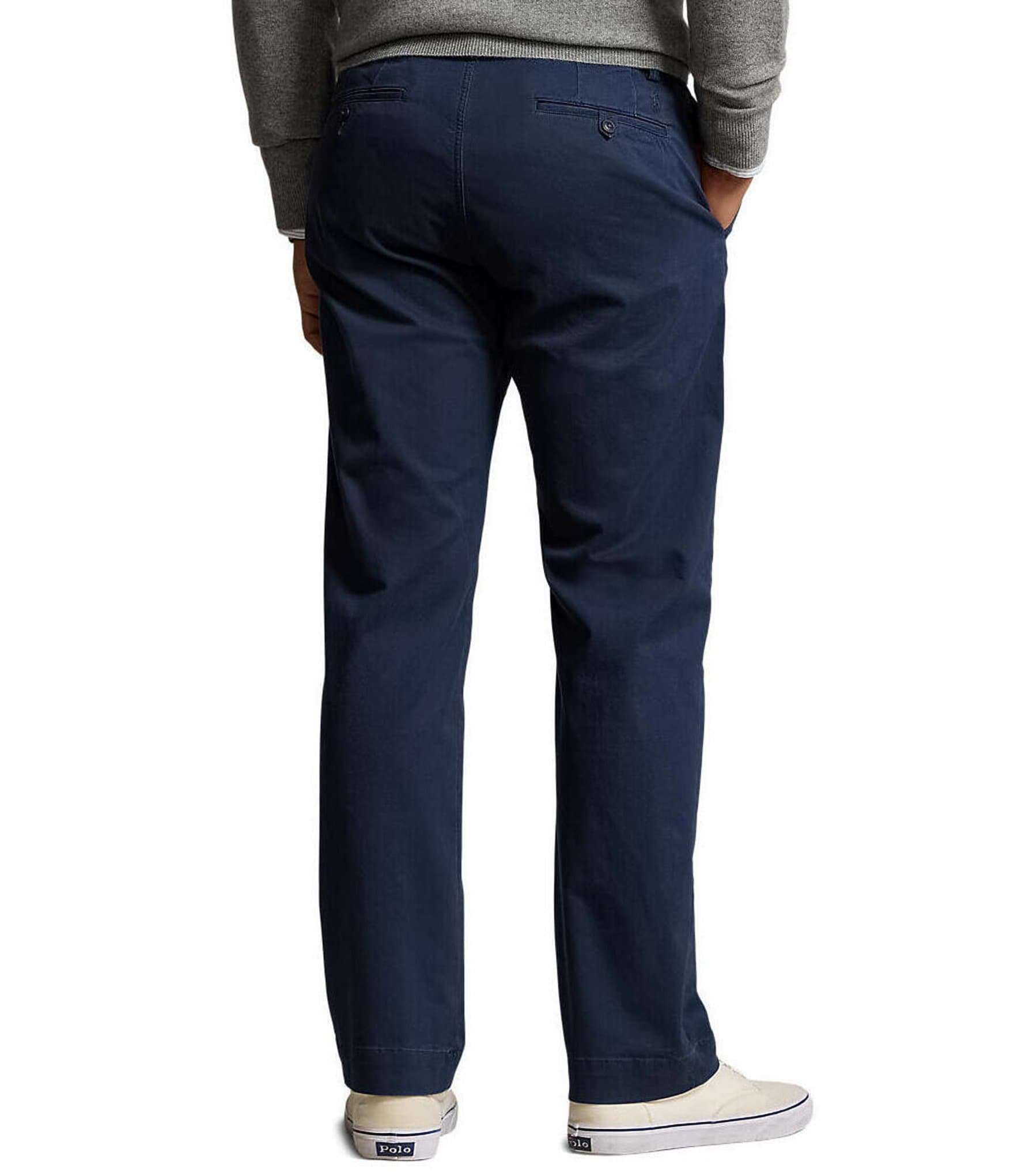 Polo Ralph Lauren Classic Fit Flat-Front Stretch Chino Pants