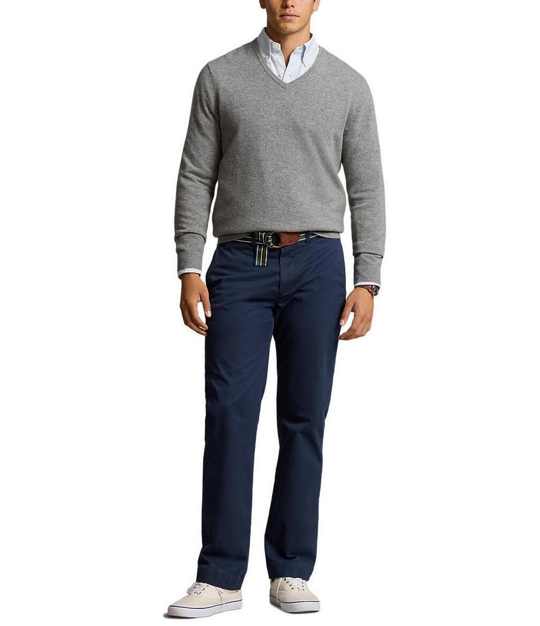 Polo Ralph Lauren Classic Fit Flat-Front Stretch Chino Pants