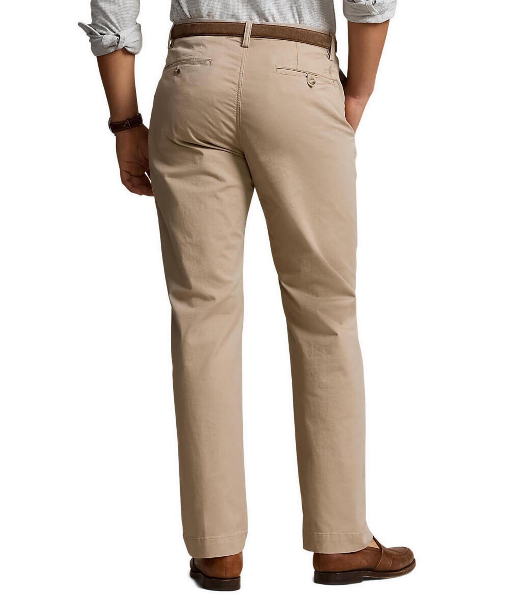 Polo Ralph Lauren Classic Fit Flat-Front Stretch Chino Pants