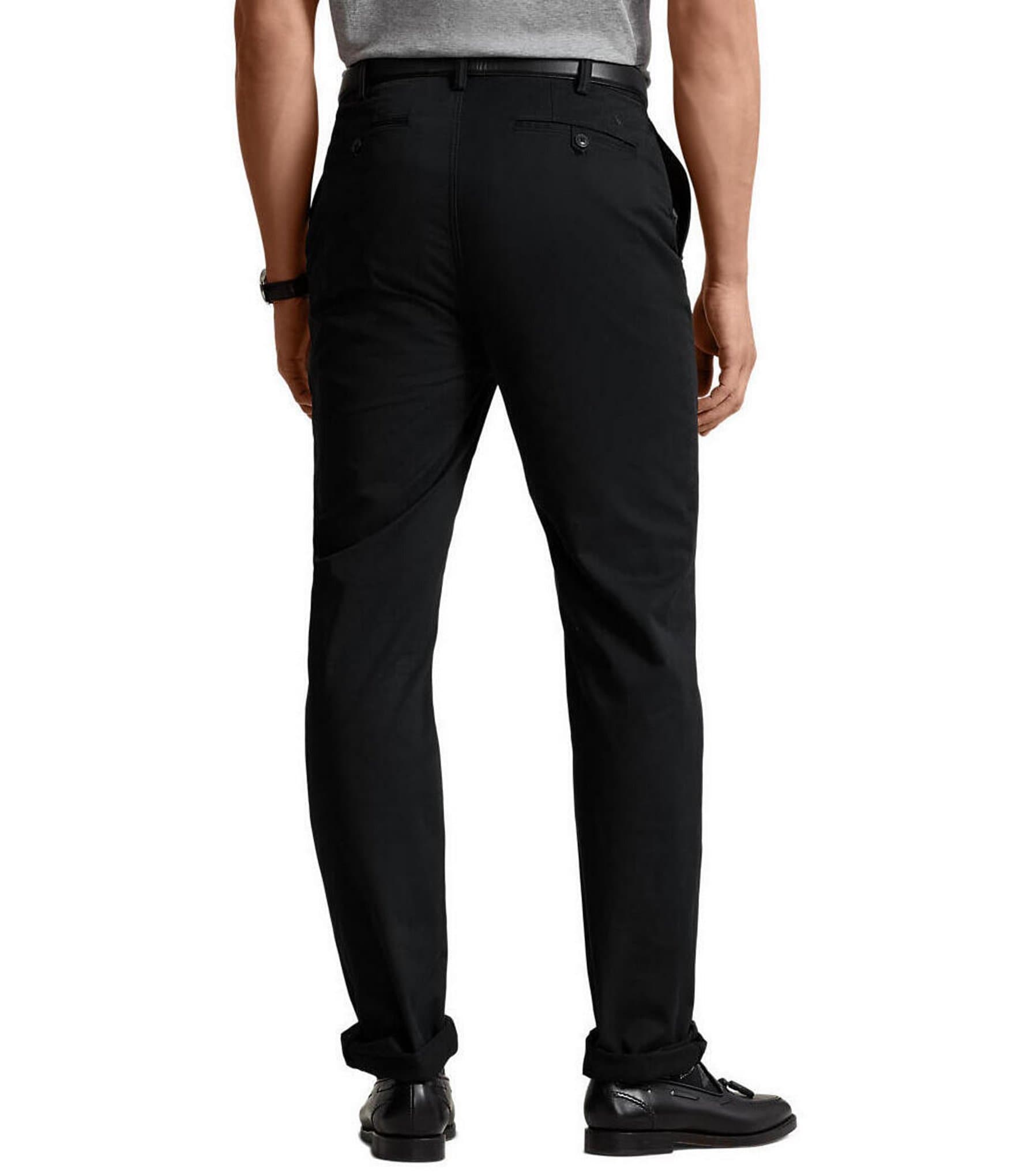 Polo Ralph Lauren Classic Fit Flat-Front Stretch Chino Pants