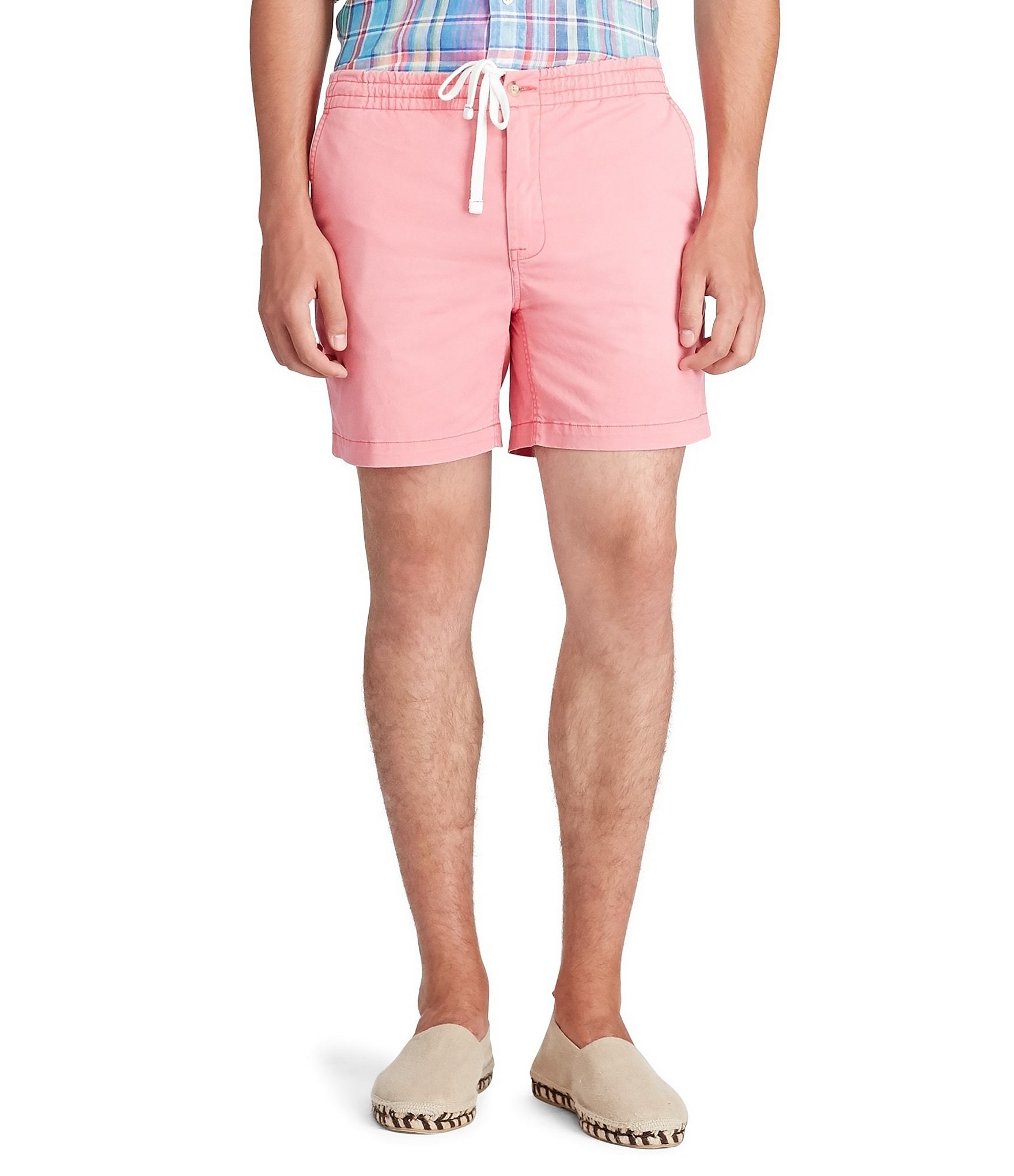 Polo Ralph Lauren Classic-Fit Flat-Front Stretch Prepster Chino Shorts ...
