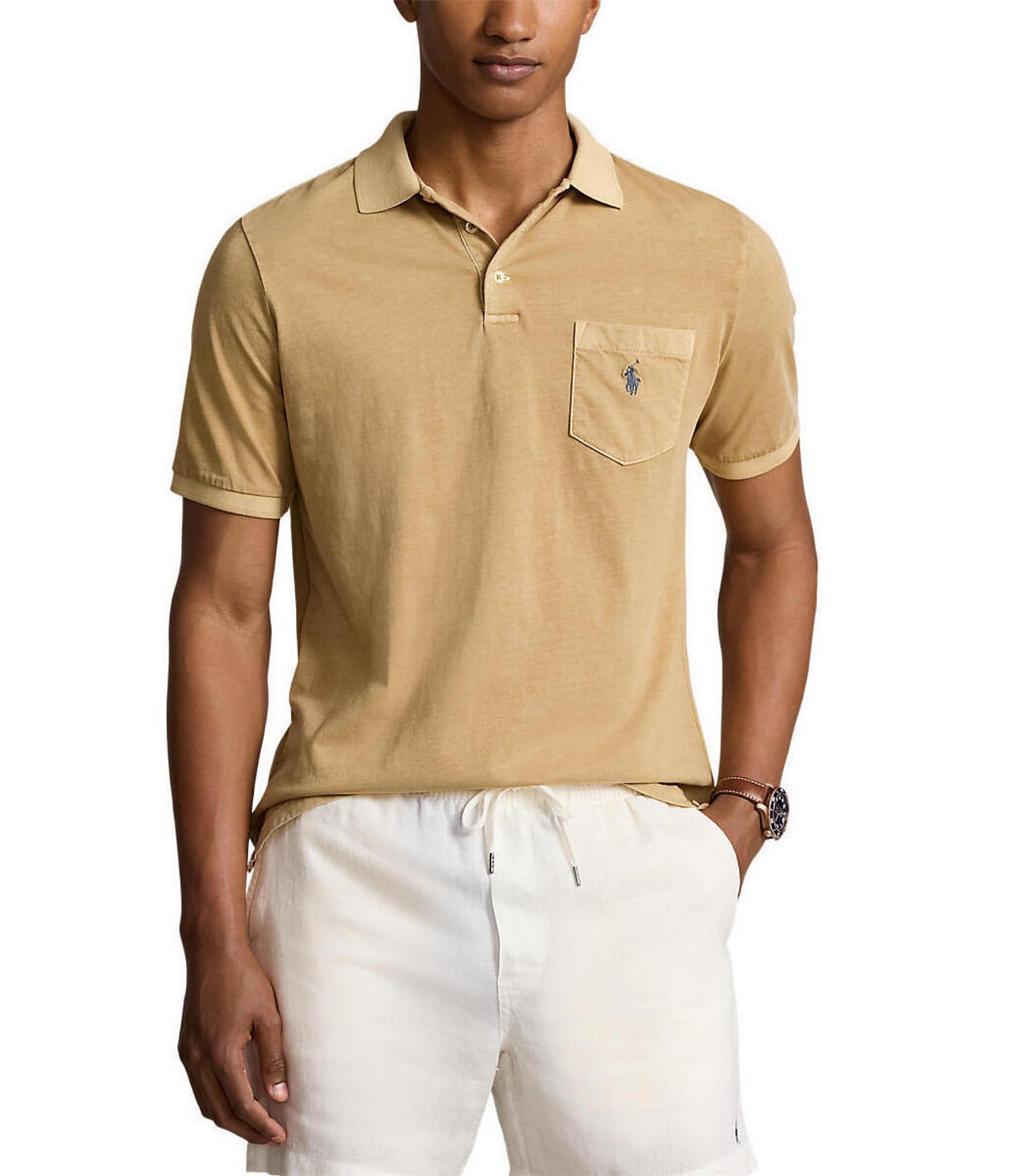 Polo Ralph Lauren Classic Fit Garment Dyed Short Sleeve Polo Shirt