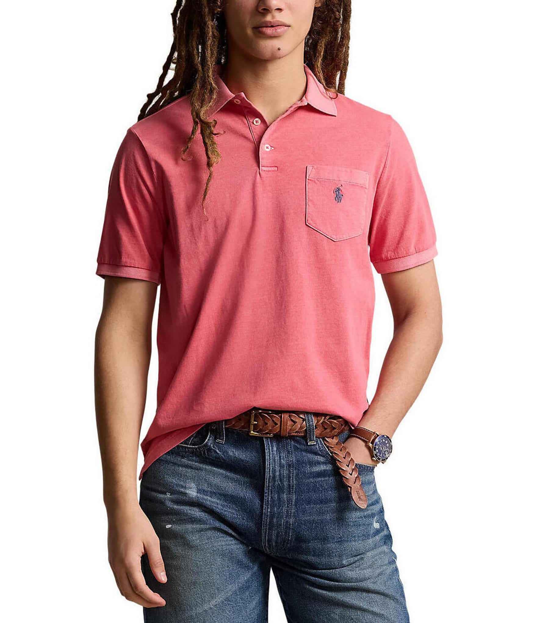 Polo Ralph Lauren Classic Fit Garment Dyed Short Sleeve Polo Shirt