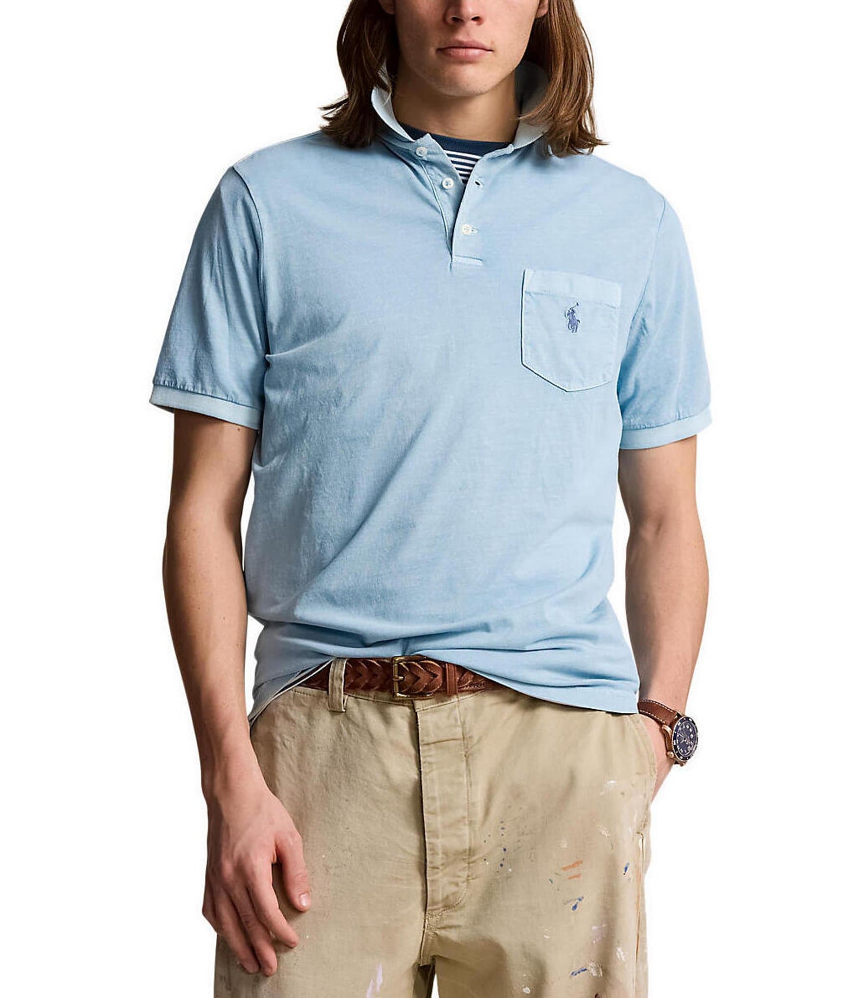 Polo Ralph Lauren Classic Fit Garment Dyed Short Sleeve Polo Shirt