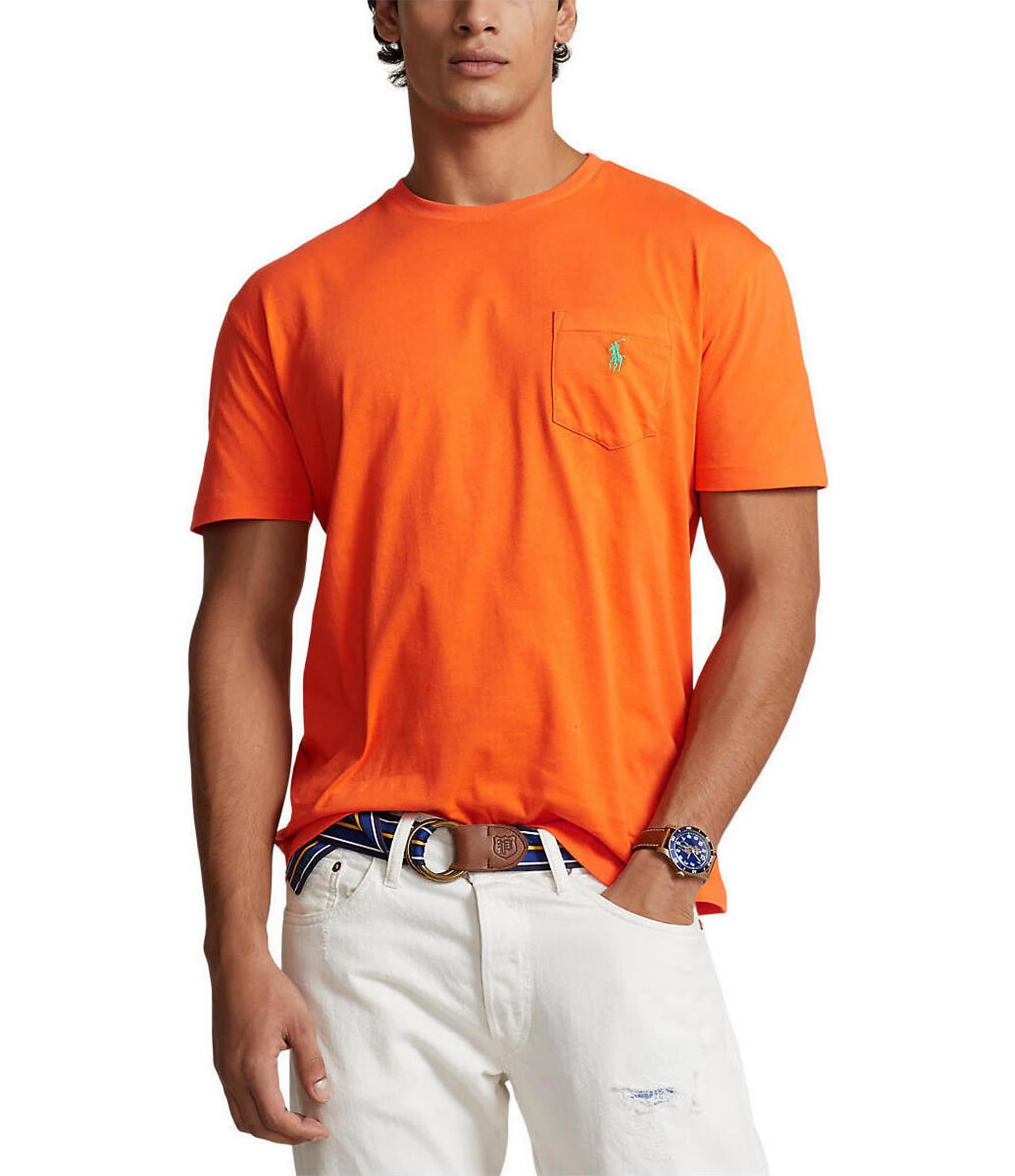 Polo Ralph Lauren Classic Fit Jersey Short Sleeve Pocket T-Shirt