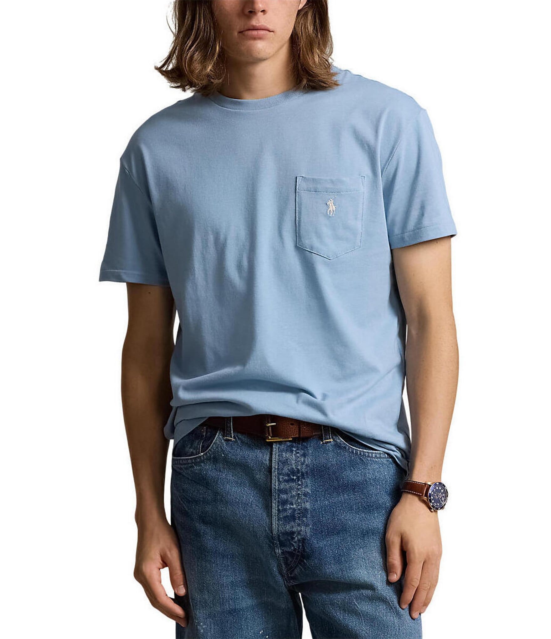 Polo Ralph Lauren Classic Fit Jersey Short Sleeve Pocket T-Shirt