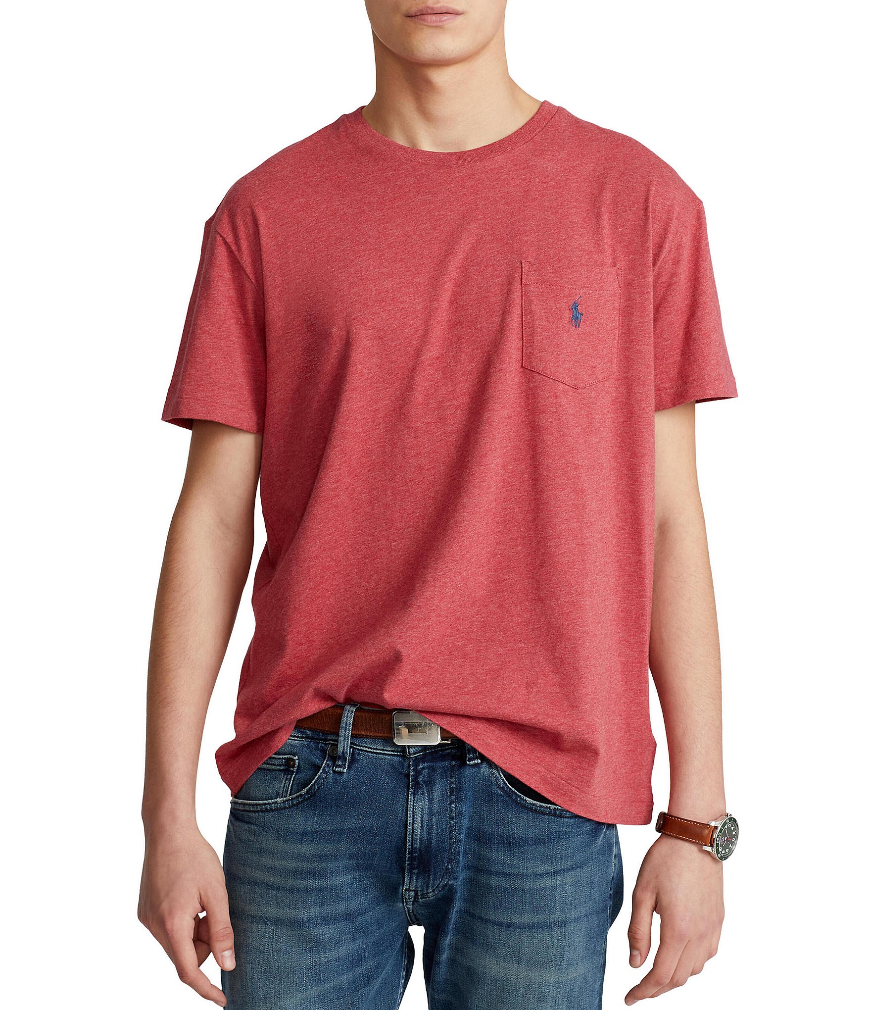 Polo Ralph Lauren Classic Fit Jersey Short Sleeve Pocket T-Shirt