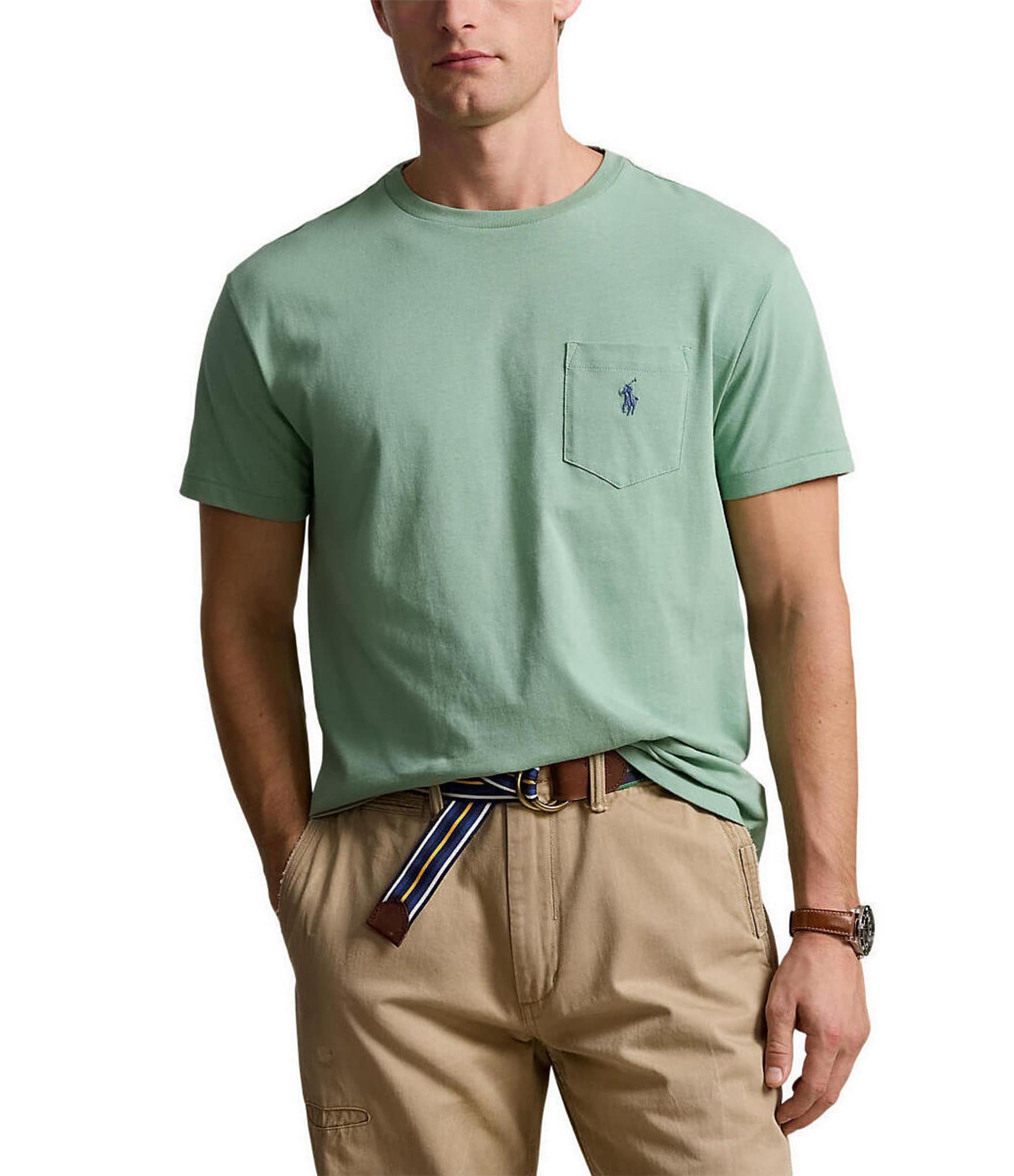 Polo Ralph Lauren Classic Fit Jersey Short Sleeve Pocket T-Shirt