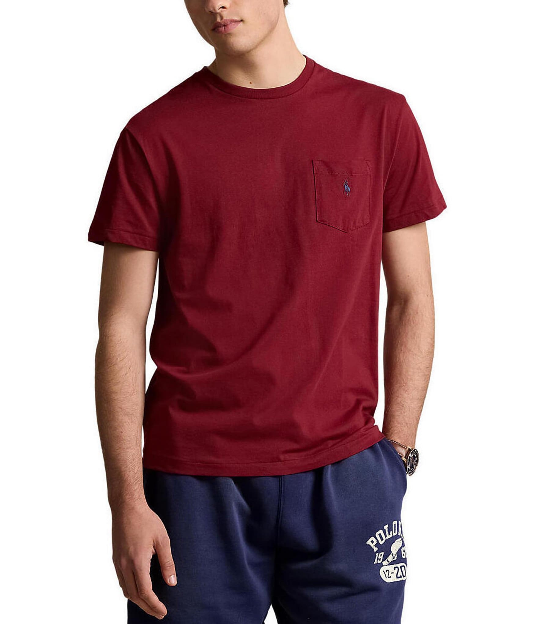 Polo Ralph Lauren Classic Fit Jersey Short Sleeve Pocket T-Shirt