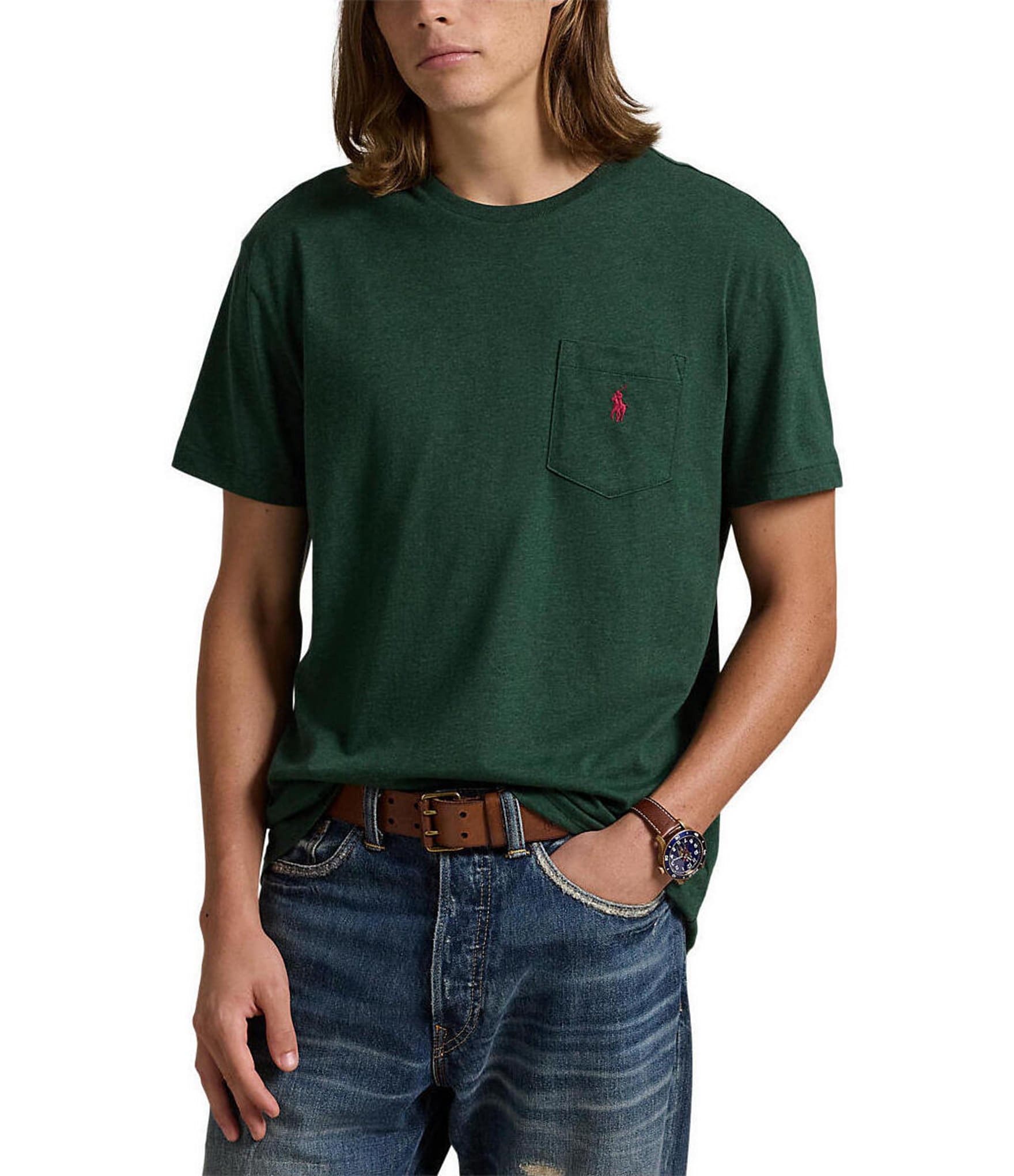 Polo Ralph Lauren Classic Fit Jersey Short Sleeve Pocket T-Shirt