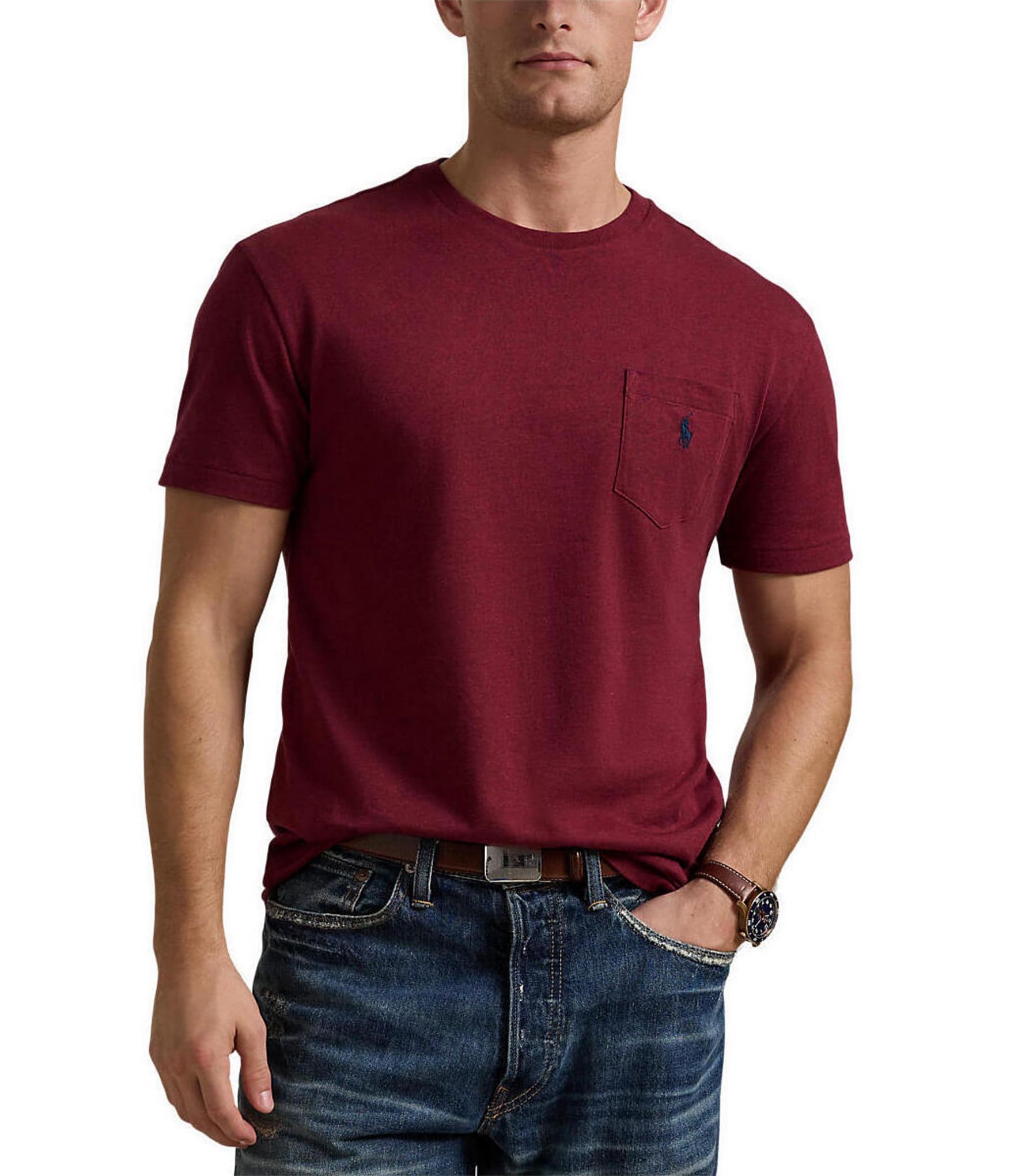 Polo Ralph Lauren Classic Fit Jersey Short Sleeve Pocket T-Shirt