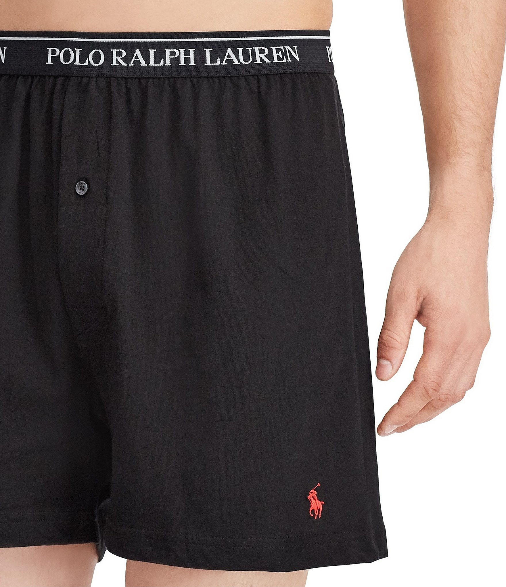 Polo Ralph Lauren Classic Fit Knit Jersey Cotton Boxer 3-Pack