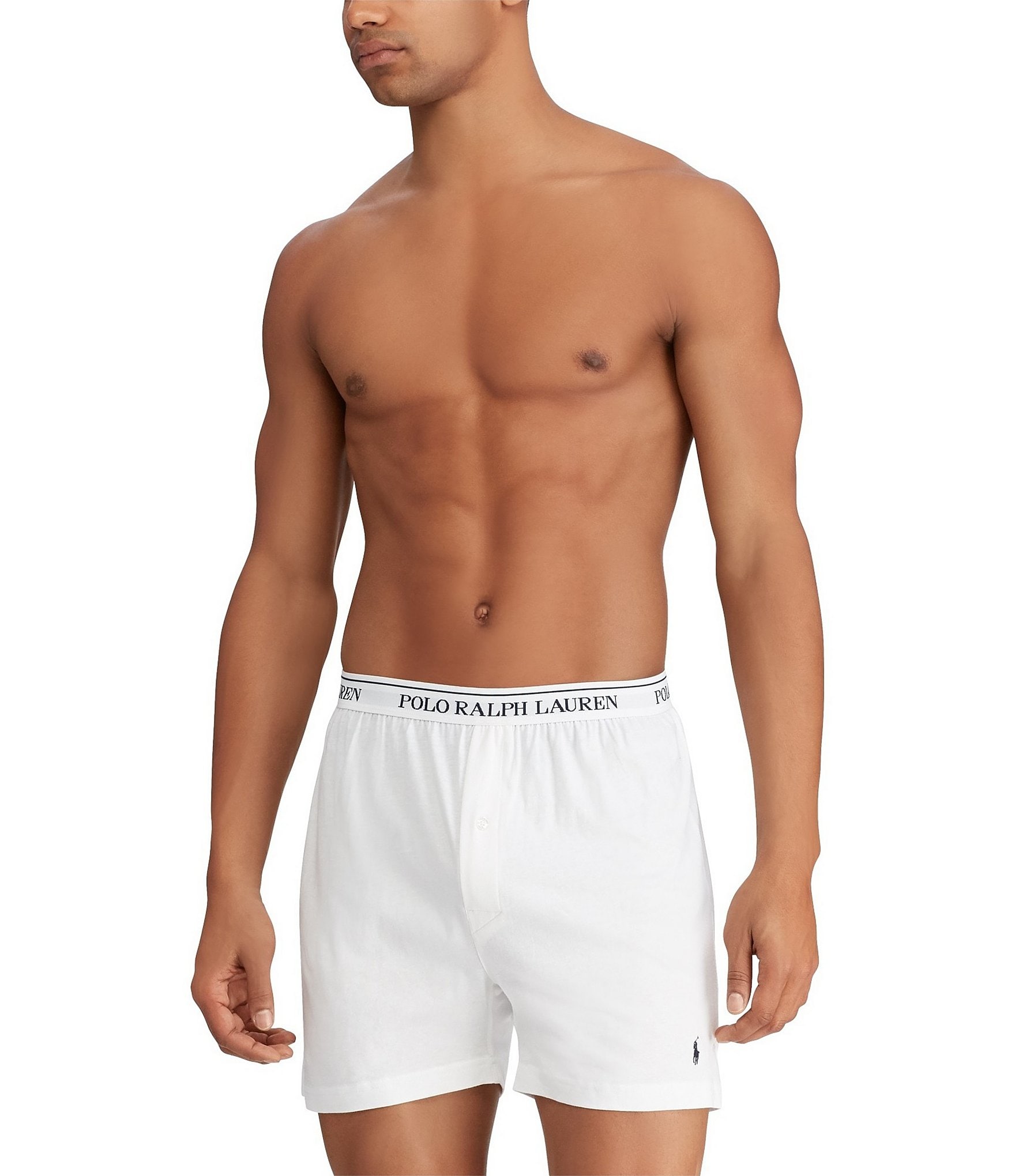 Polo Ralph Lauren Classic Fit Knit Jersey Cotton Boxer 3-Pack