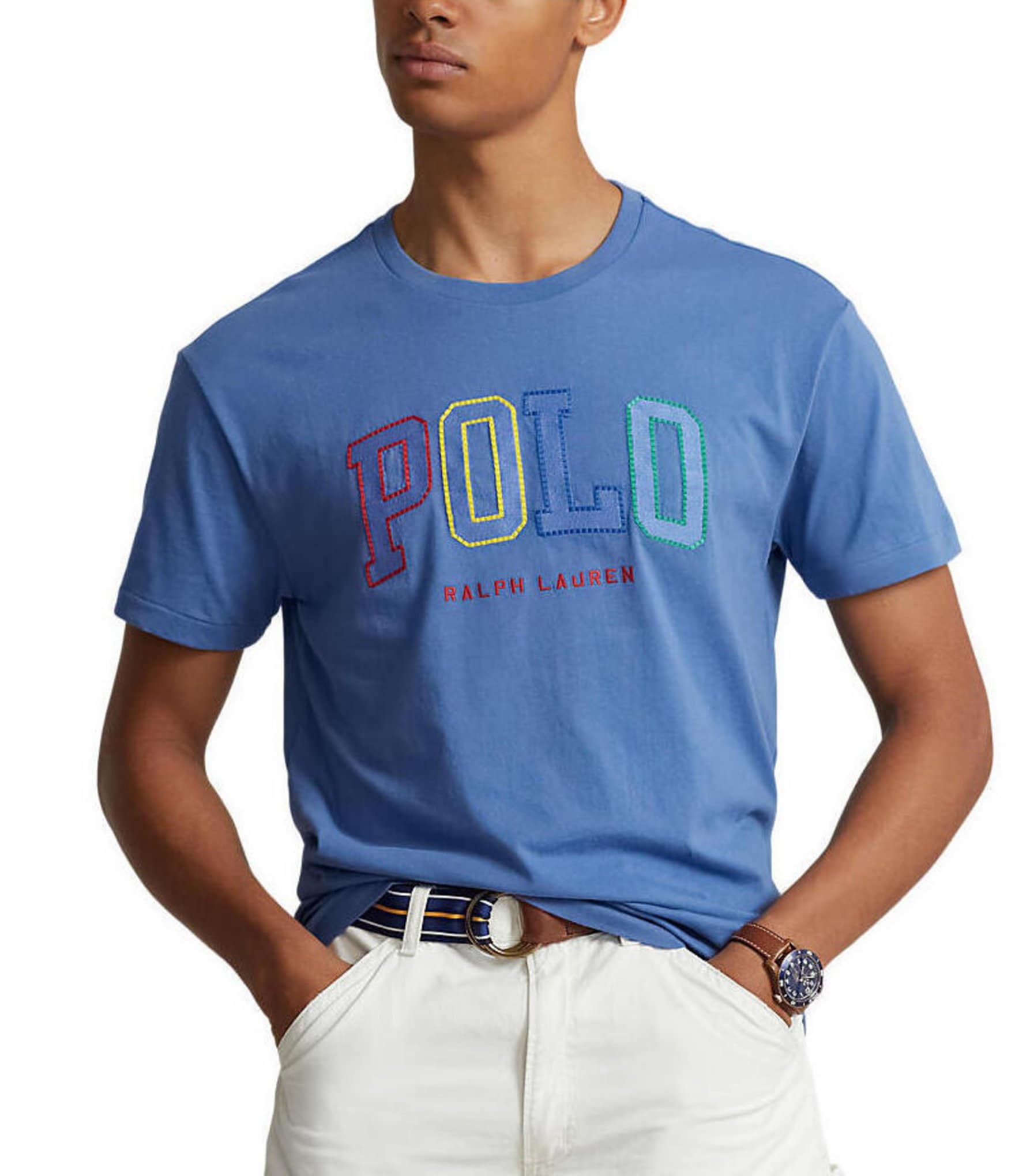 Polo Ralph Lauren Classic Fit Graphic Logo Jersey Short Sleeve T-Shirt