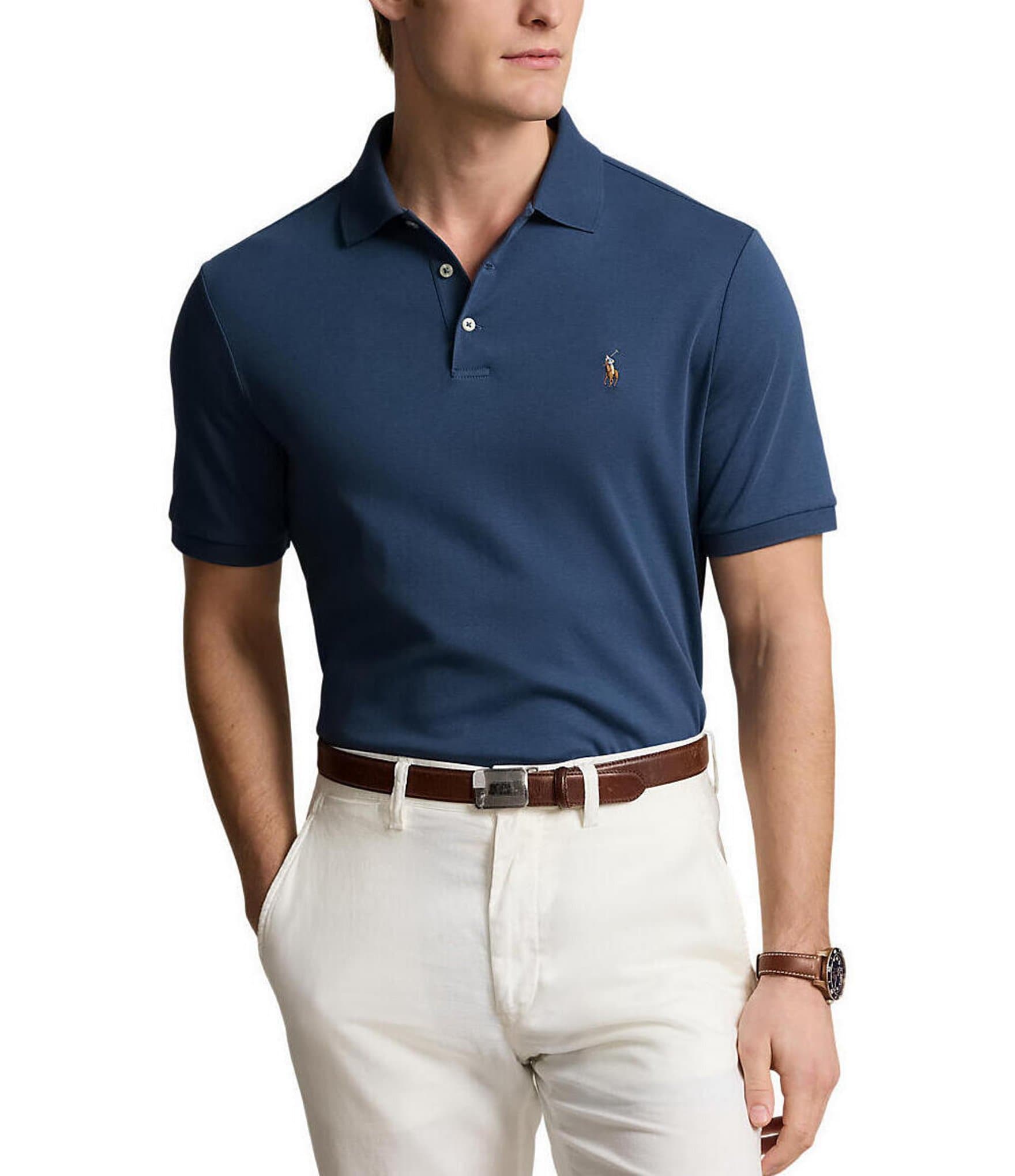 Polo Ralph Lauren Classic Fit Multicolored Pony Soft Cotton Short Sleeve Polo Shirt