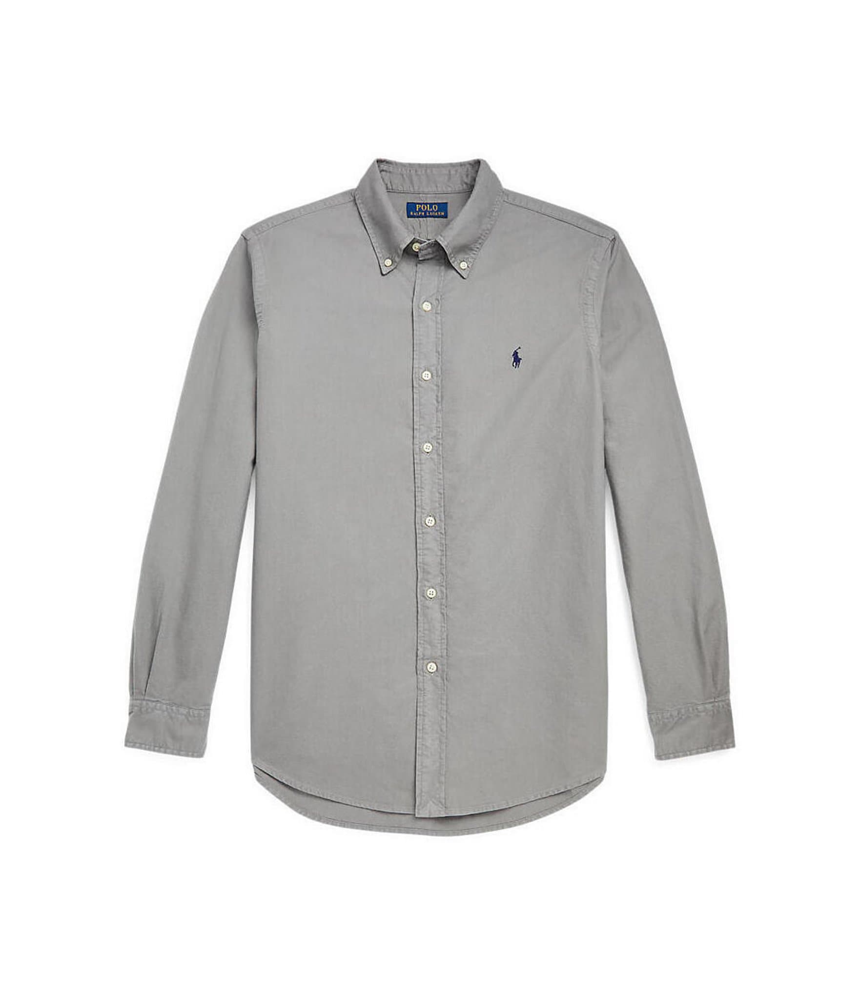 Polo Ralph Lauren Classic-Fit Oxford Long-Sleeve Woven Shirt