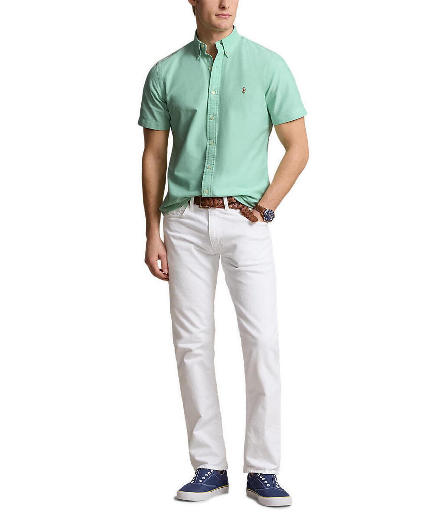 Polo Ralph Lauren Classic Fit Oxford Short Sleeve Woven Shirt