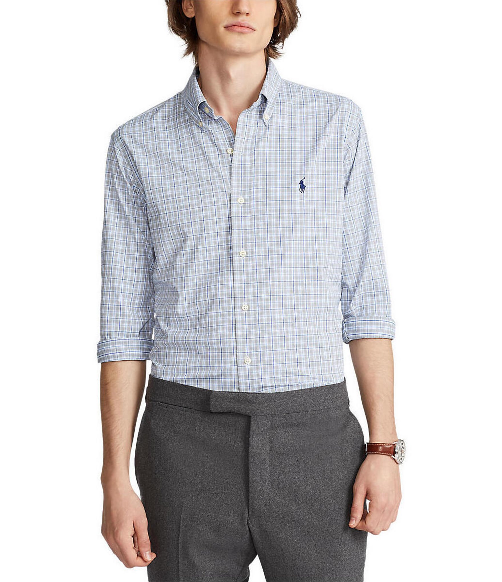 ralph lauren patterned shirt