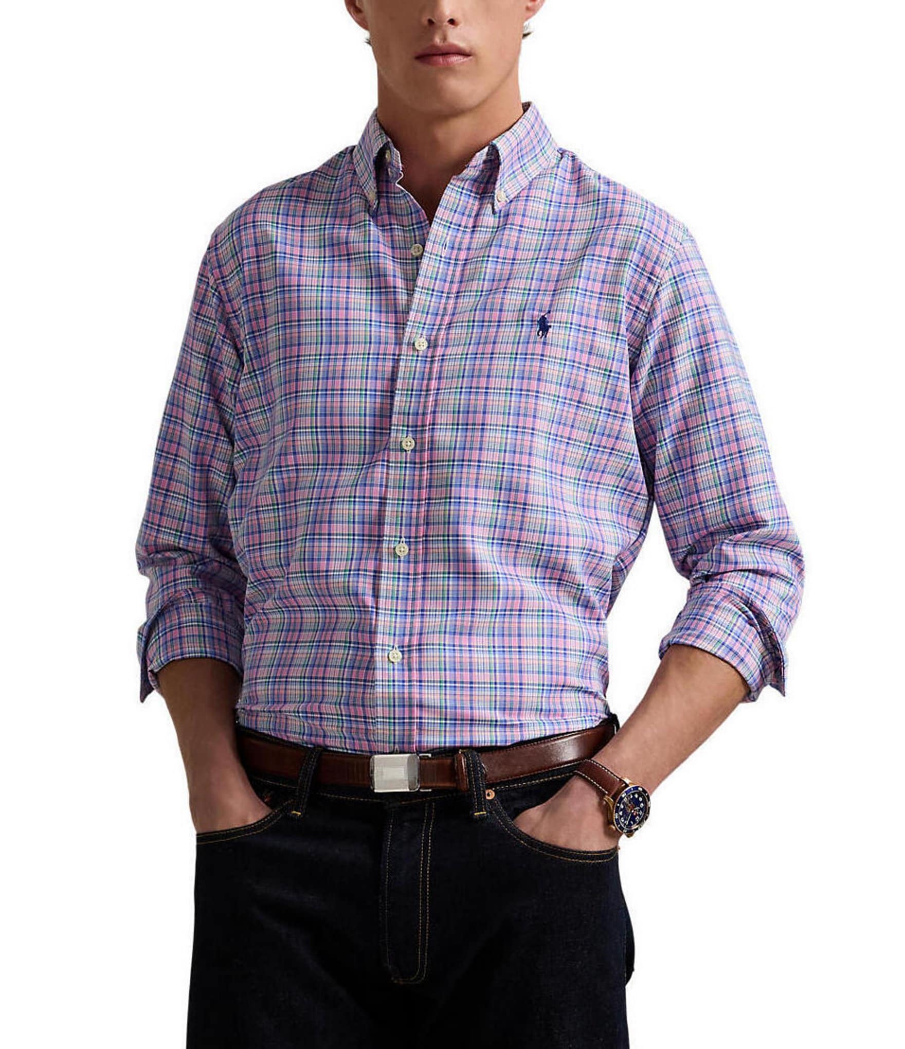 Polo Ralph Lauren Classic Fit Performance Stretch Oxford Polo Ralph Lauren Classic Fit Performance Stretch Oxford