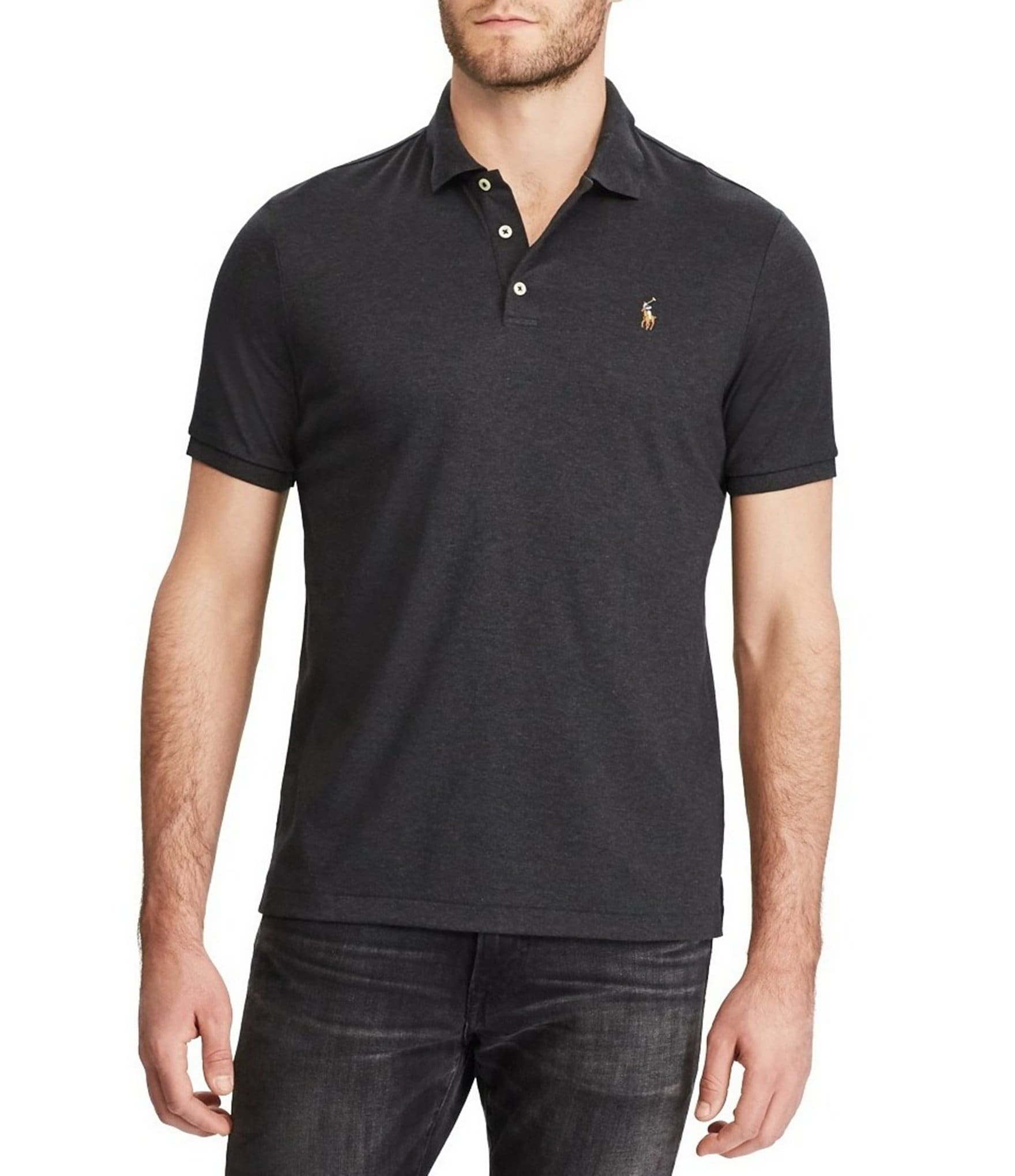 Polo Ralph Lauren Classic-Fit Cotton Soft Short-Sleeve Solid Polo Shirt ...