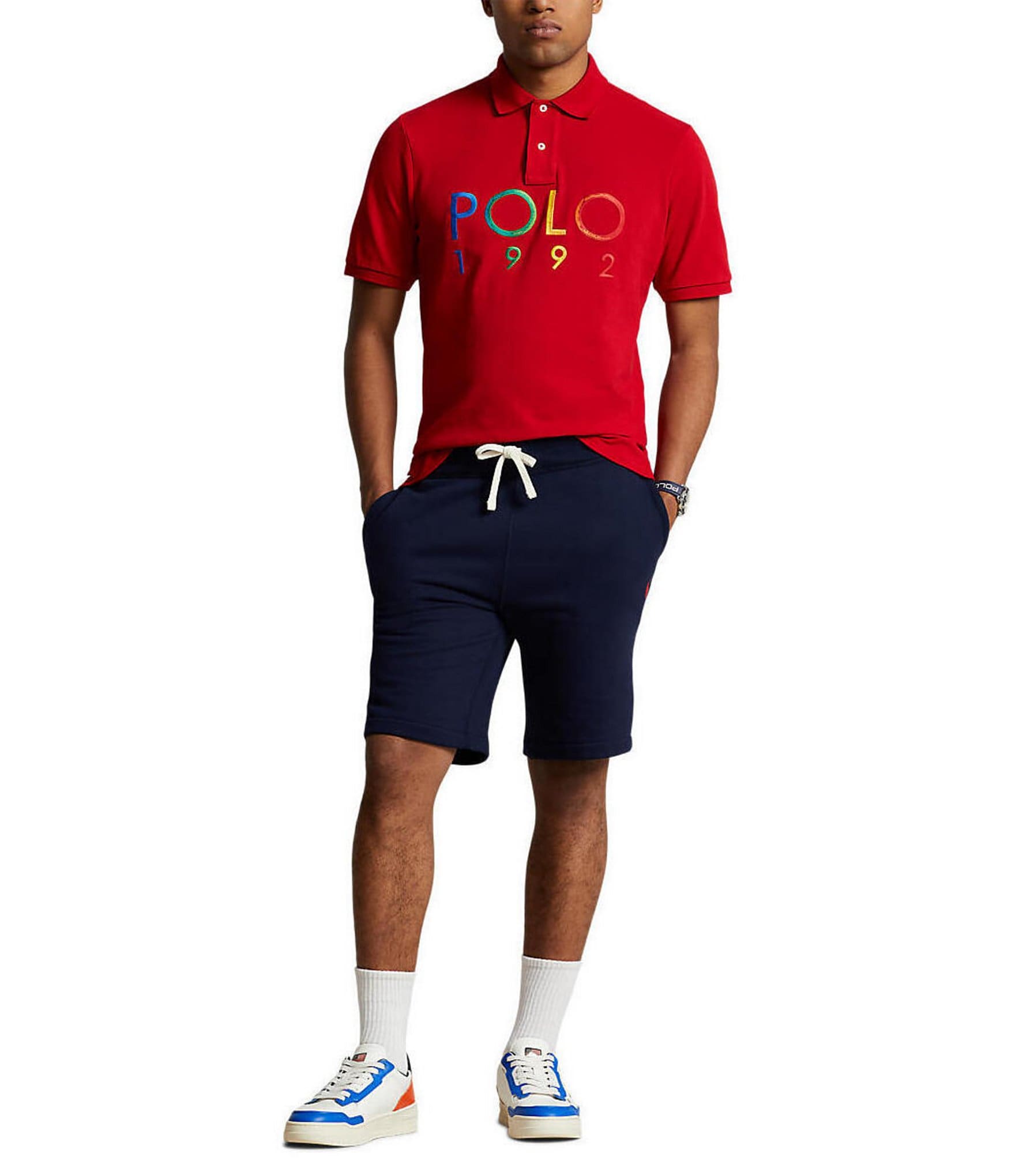 Polo Ralph Lauren Classic Fit Polo 1992 Mesh Short Sleeve Polo Shirt