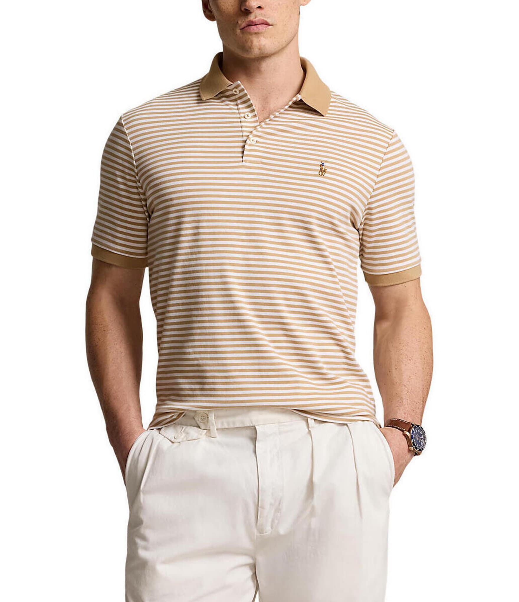 Polo Ralph Lauren Classic Fit Short Sleeve Striped Polo Shirt