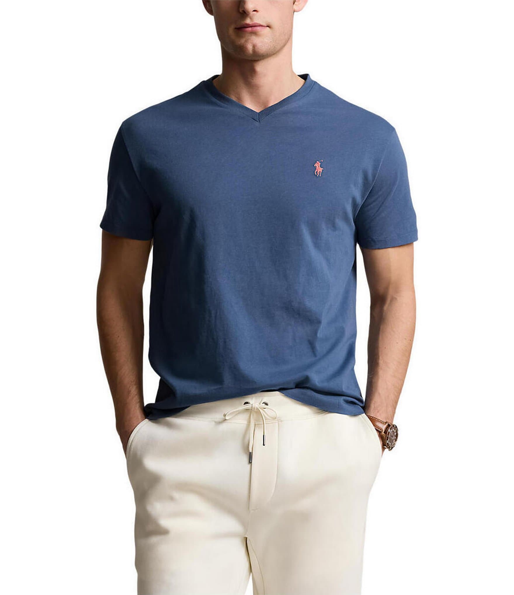 Polo Ralph Lauren Classic Fit Short Sleeve V-Neck T-Shirt