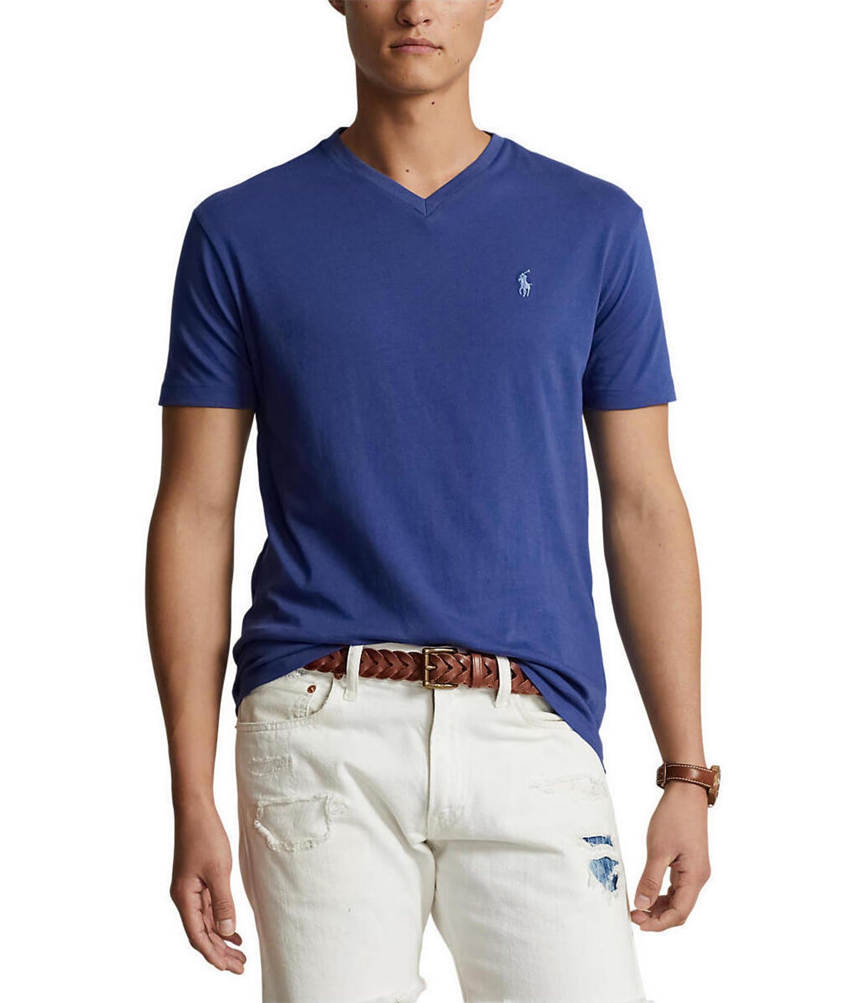 Polo Ralph Lauren Classic Fit Short Sleeve V-Neck T-Shirt