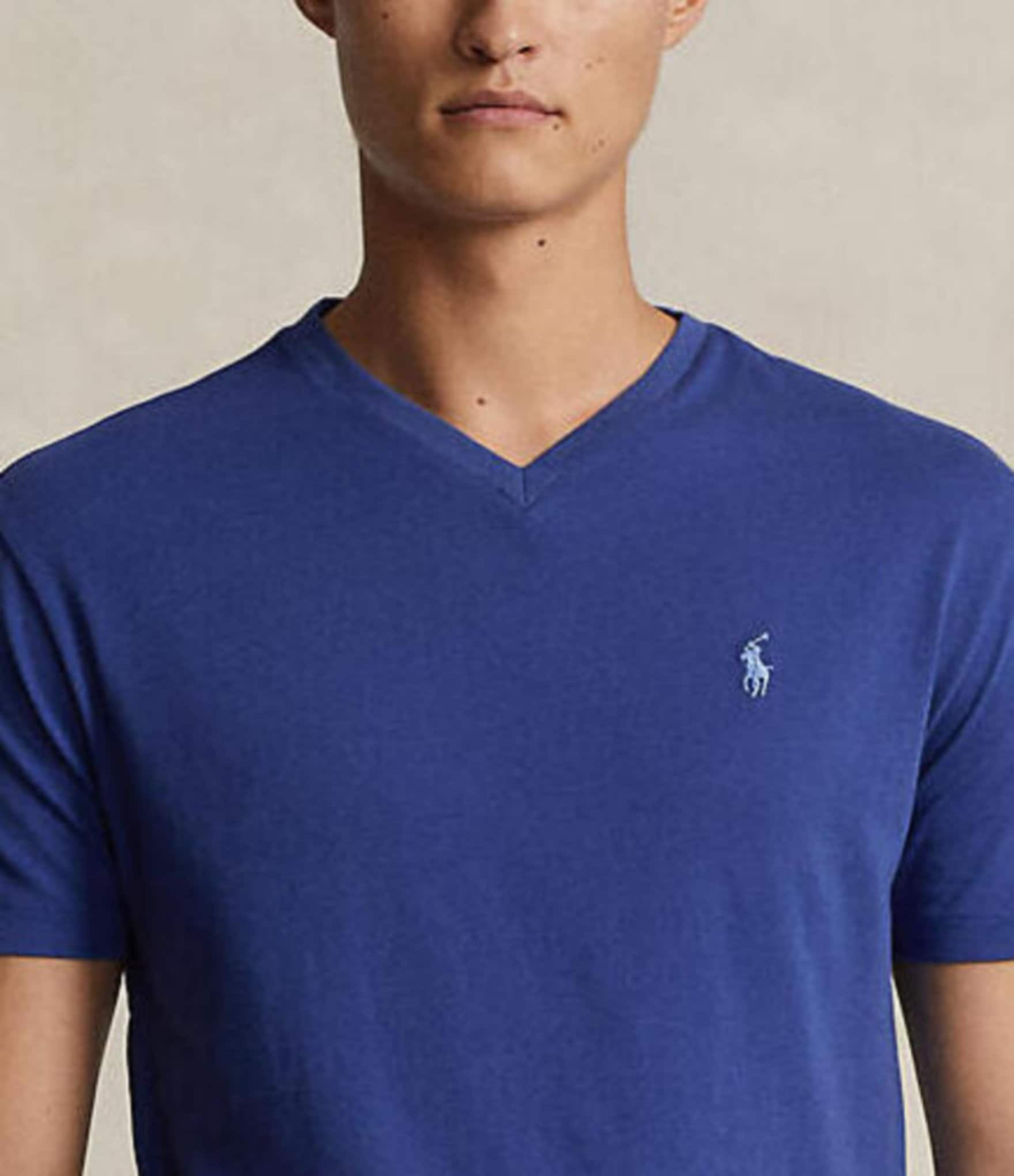 Polo Ralph Lauren Classic Fit Short Sleeve V-Neck T-Shirt