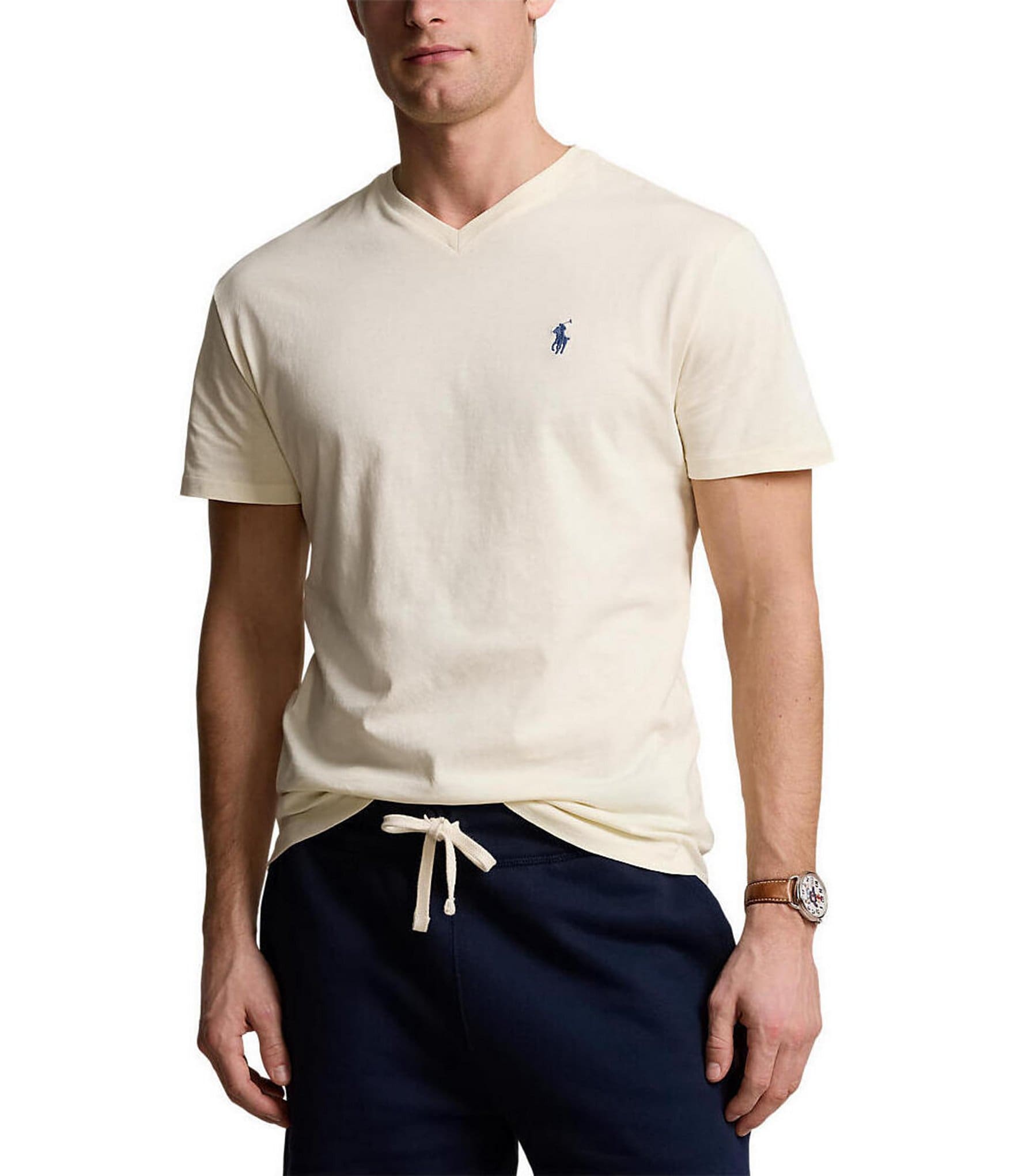 Polo Ralph Lauren Classic Fit Short Sleeve V-Neck T-Shirt