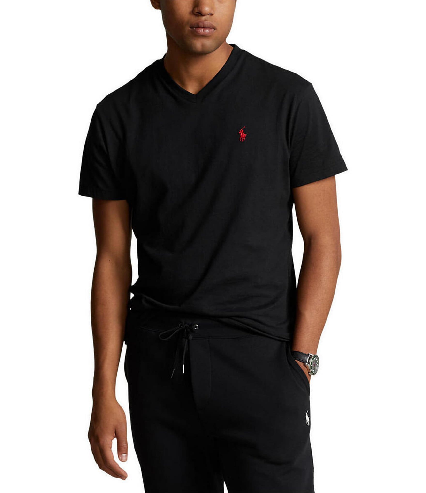 Polo Ralph Lauren Classic Fit Short Sleeve V-Neck T-Shirt