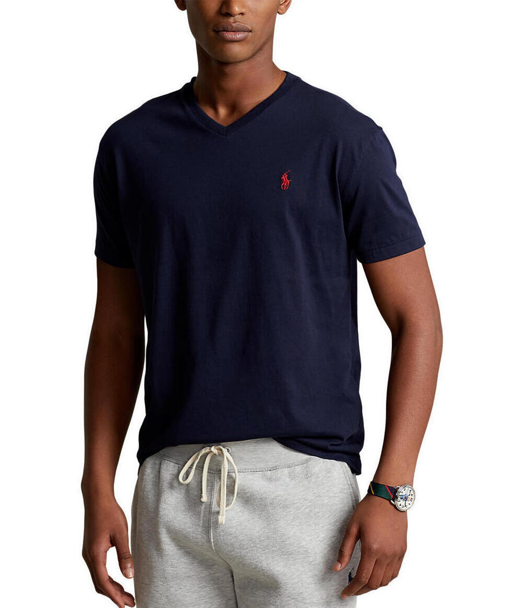 Polo Ralph Lauren Classic Fit Short Sleeve V-Neck T-Shirt