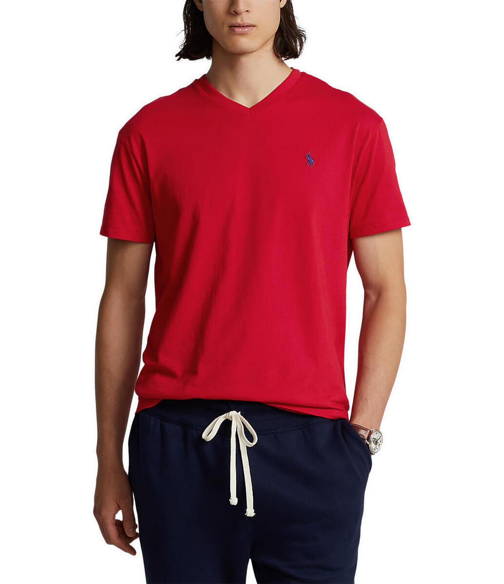 Polo Ralph Lauren Classic Fit Short Sleeve V-Neck T-Shirt