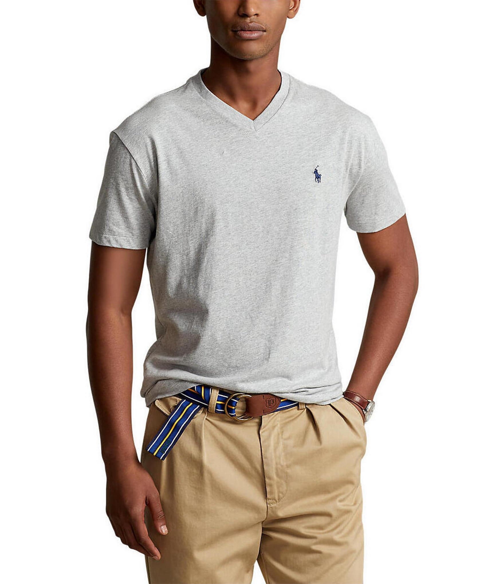 Polo Ralph Lauren Classic Fit Short Sleeve V-Neck T-Shirt