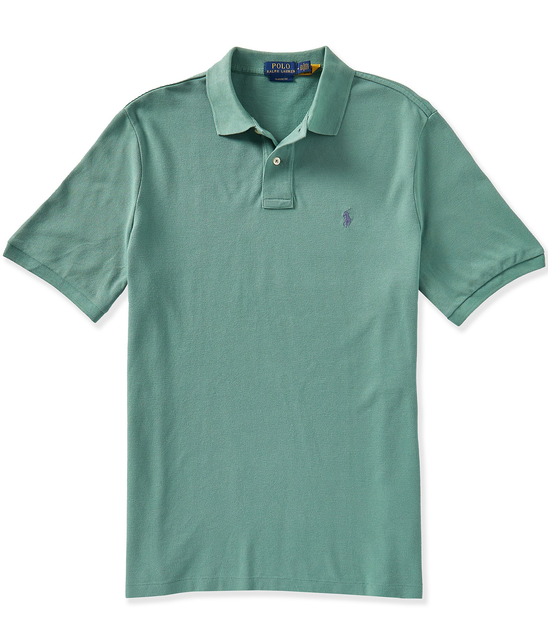 Polo Ralph Lauren Classic Fit Solid Cotton Mesh Polo Shirt