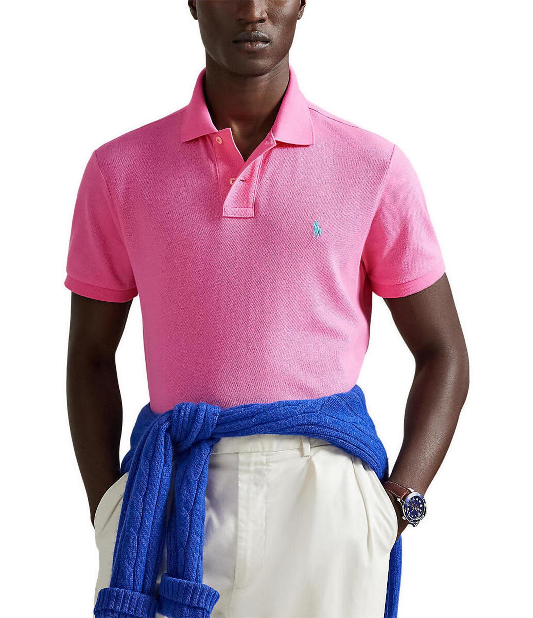 dillards polo dress shirts long sleeve polo shirts: Men's Shirts