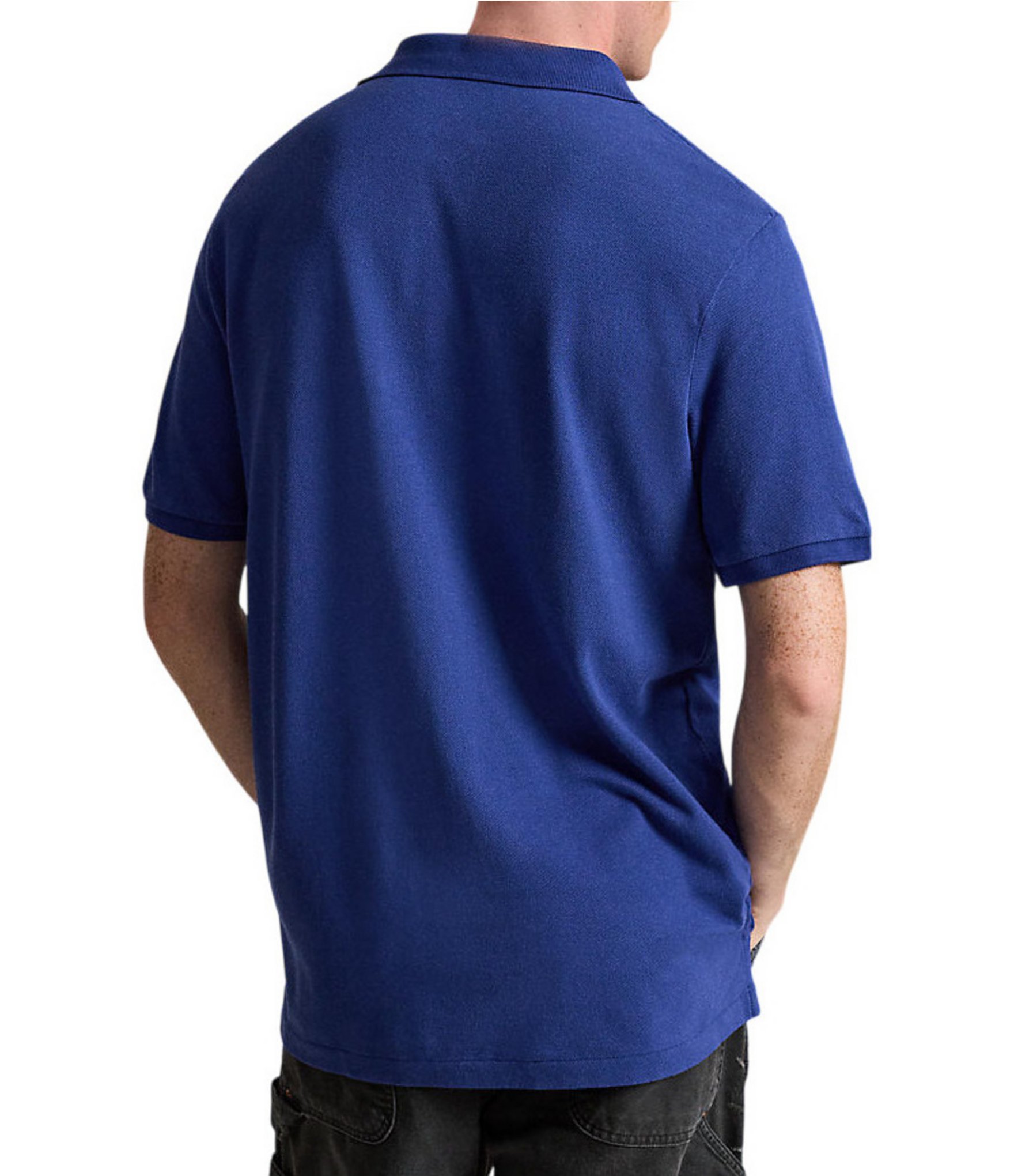 Polo Ralph Lauren Classic Fit Solid Cotton Mesh Polo Shirt