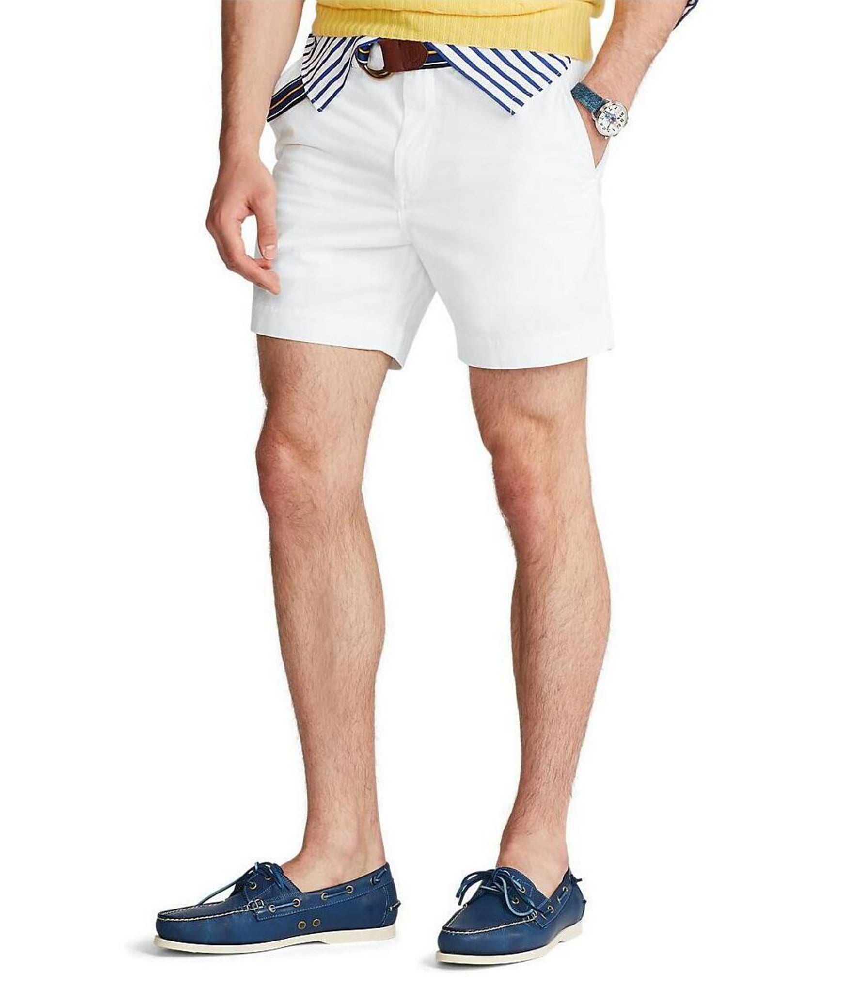 polo ralph lauren white shorts