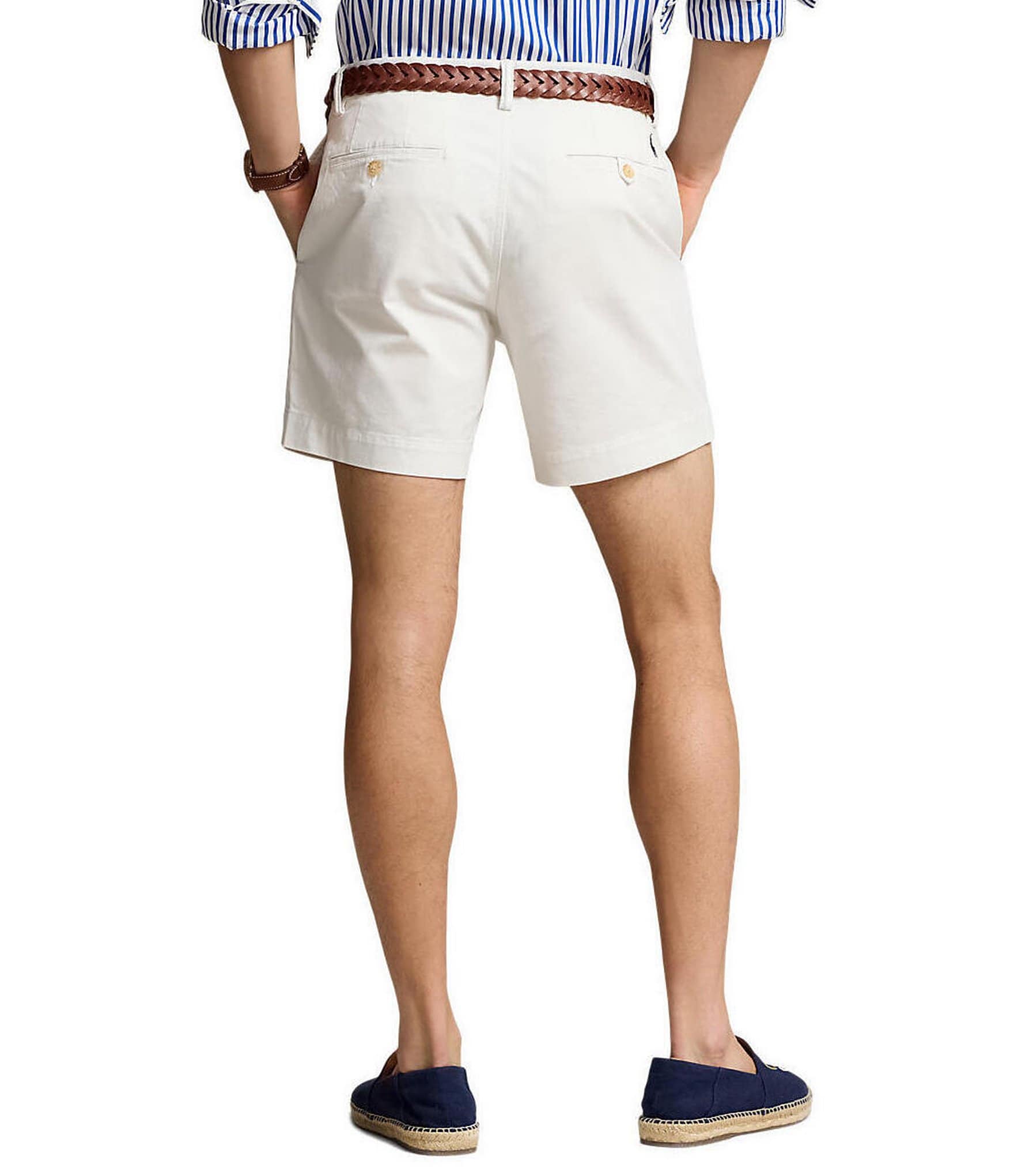 Polo Ralph Lauren Stretch Classic-Fit Chino 6#double; Inseam Shorts