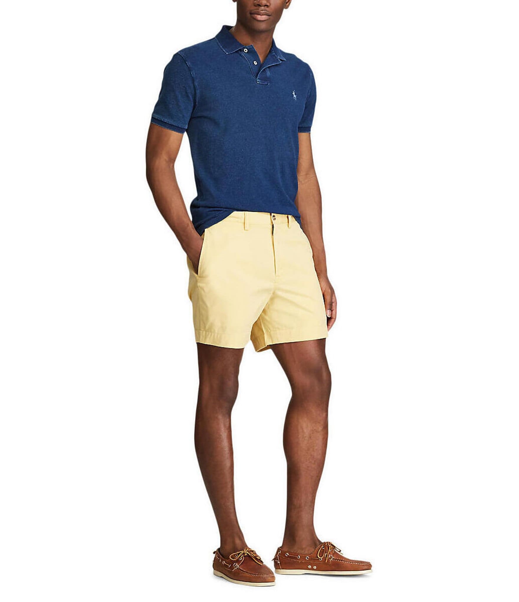 Polo Ralph Lauren Stretch Classic-Fit Chino 6#double; Inseam Shorts