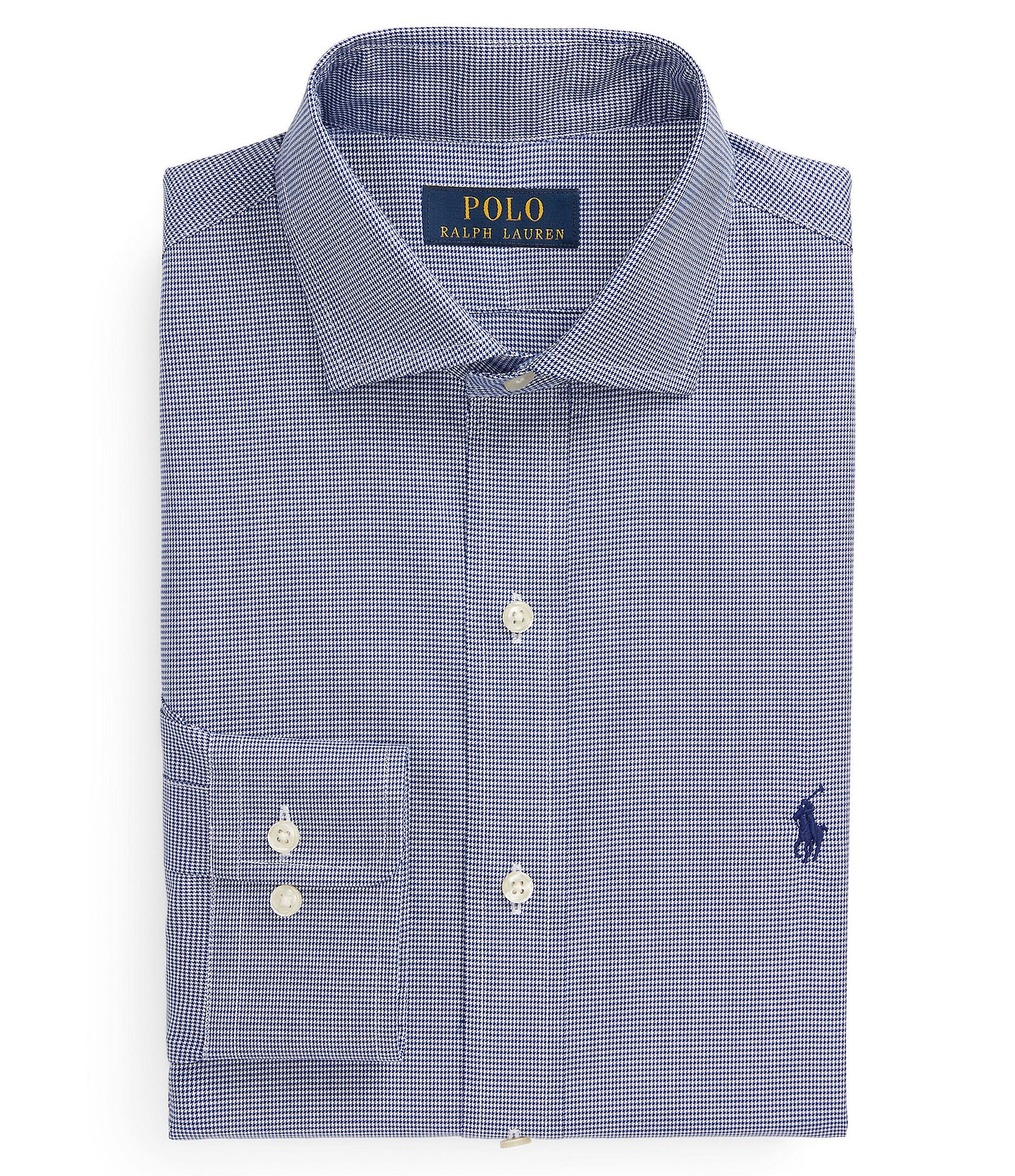 Polo Ralph Lauren Classic Fit Stretch Spread Collar Dobby Dress Shirt ...