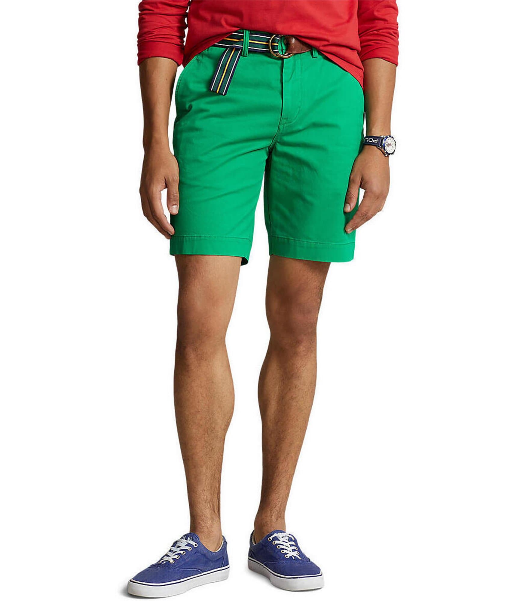 Tailored Khaki Twill Walking Shorts (Men) – Cutton Garments