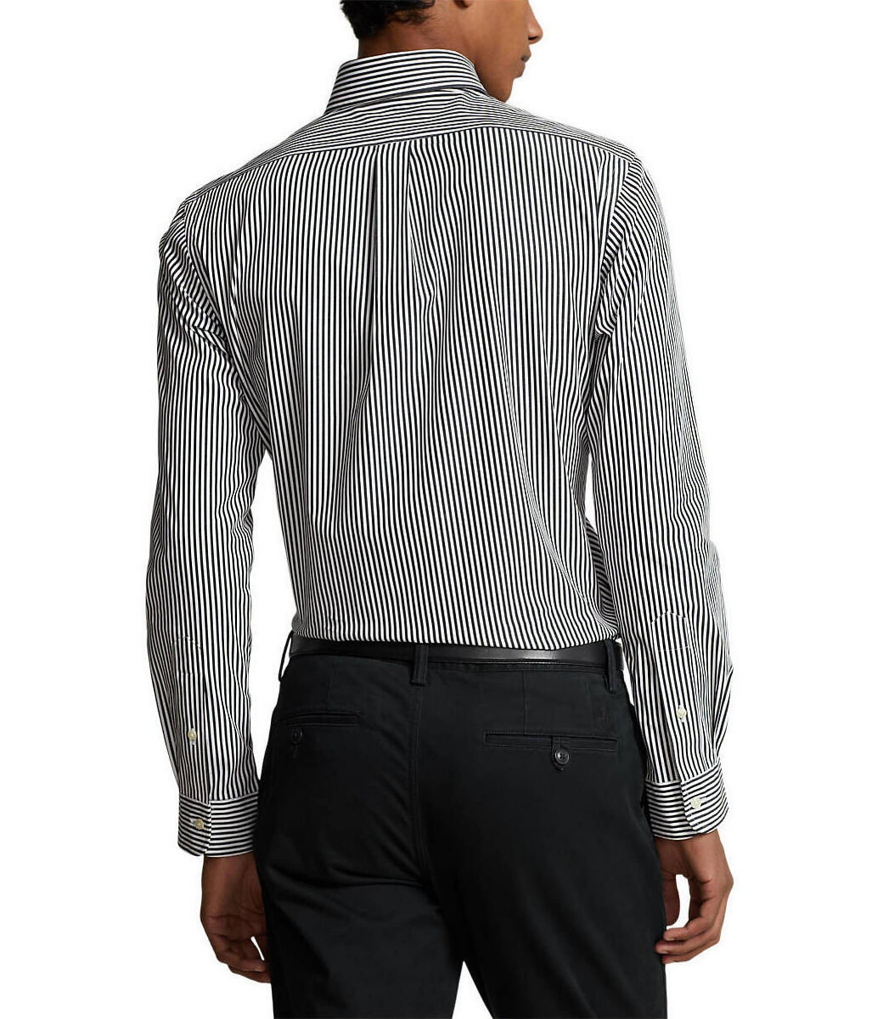 Polo Ralph Lauren Classic Fit Striped Stretch Poplin Shirt