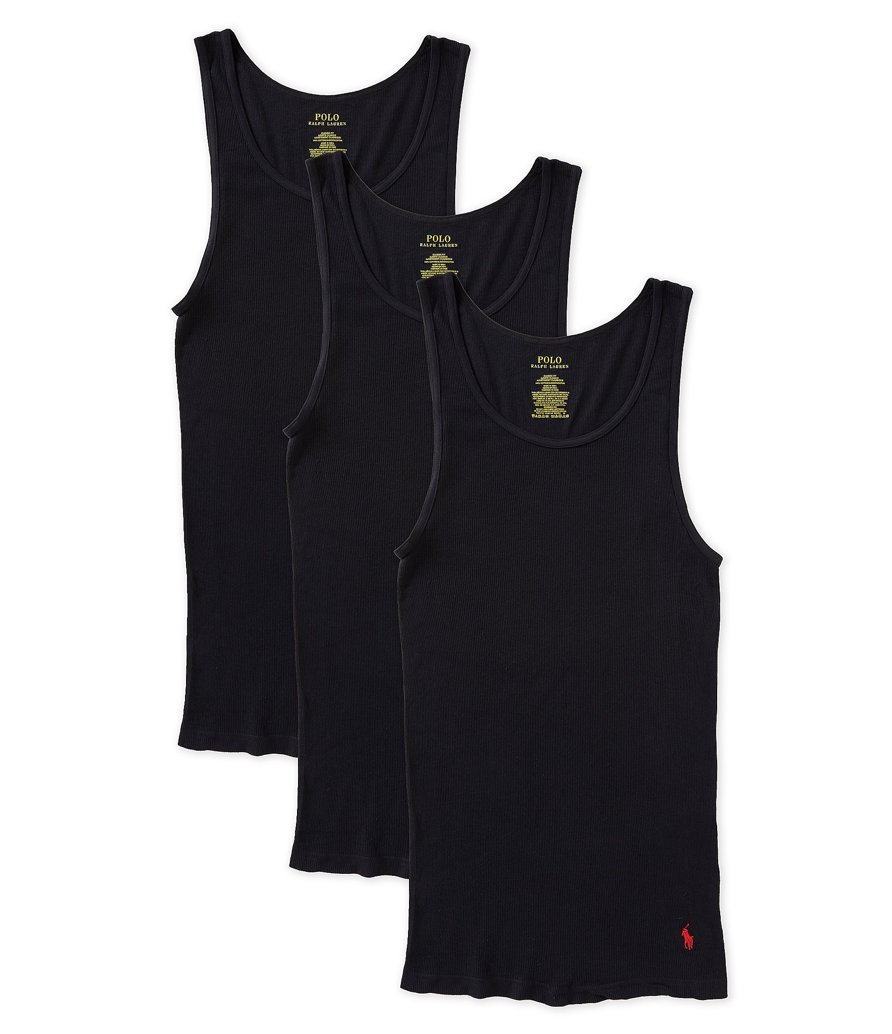 Polo Ralph Lauren Classic Fit Tank 3-Pack