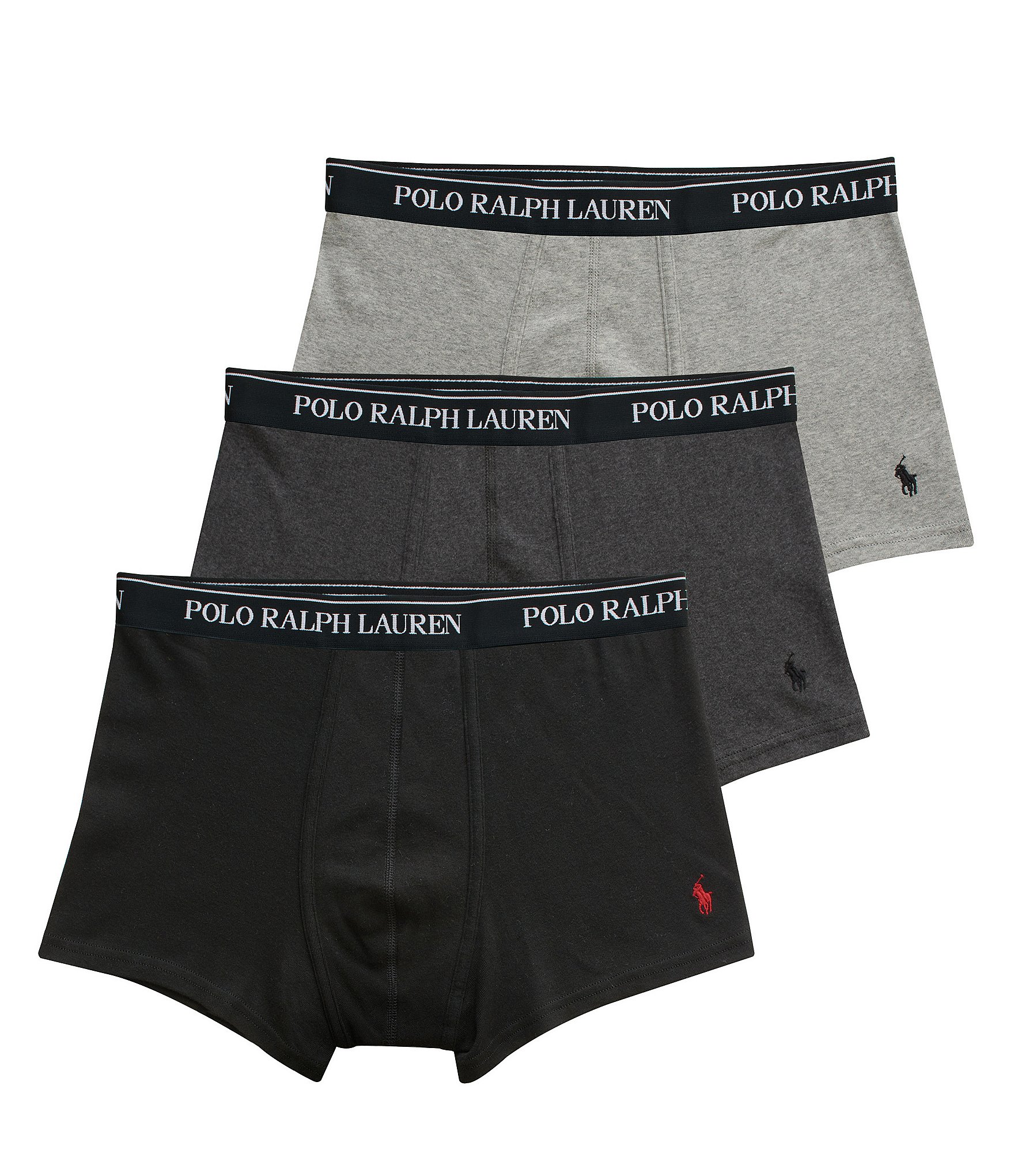 Polo Ralph Lauren Classic Fit Assorted Boxer Briefs 3-Pack | Dillard's