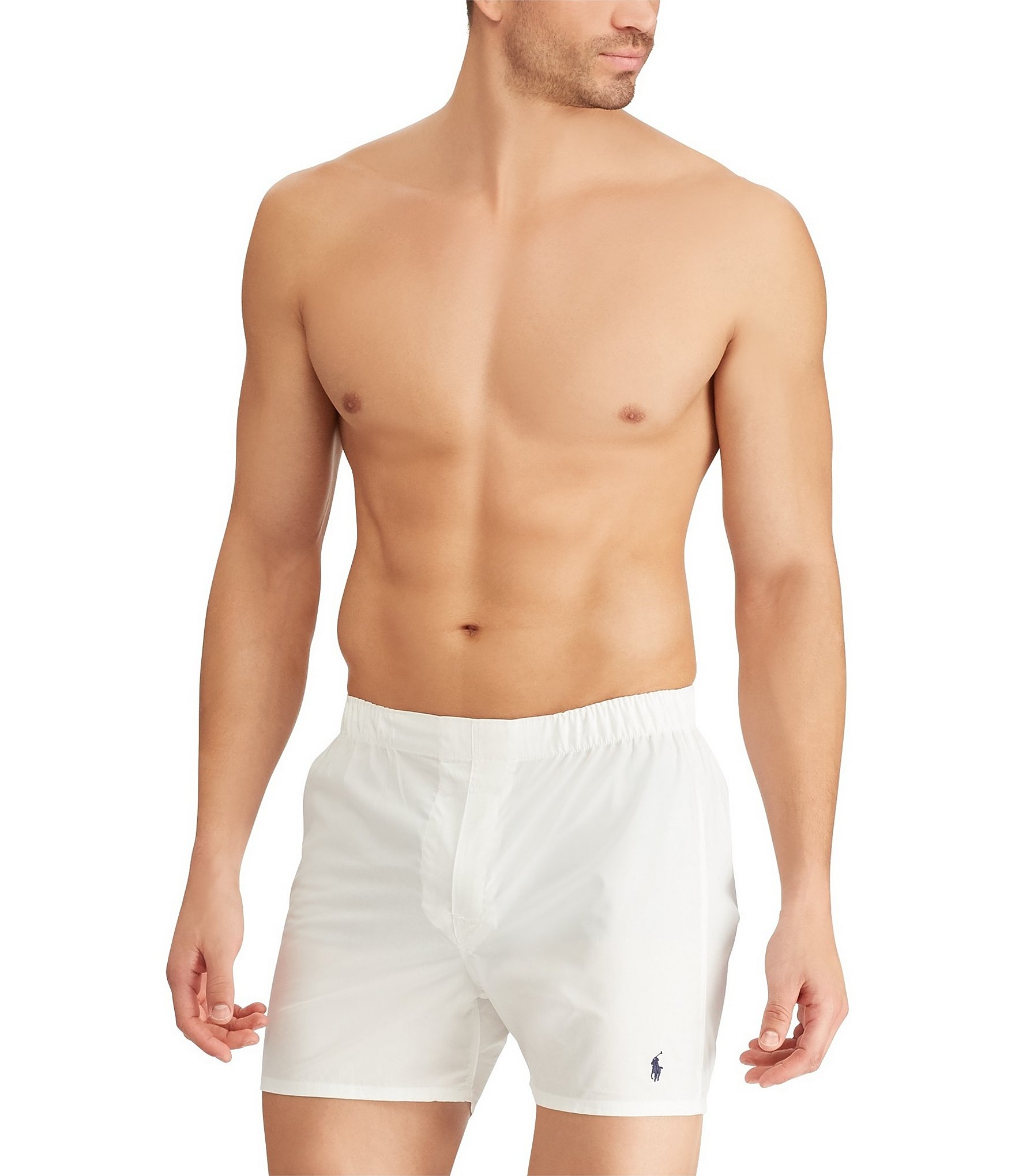 ralph lauren boxers white